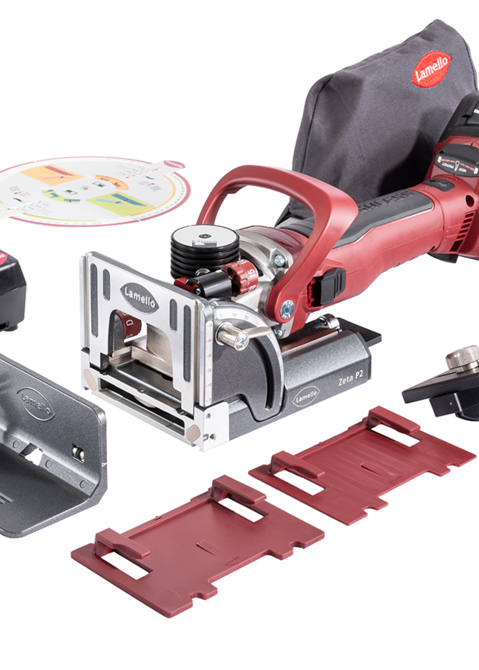 Lamello Lamello P2 with Diamond Cutter, Accessories, Batteries and Charger