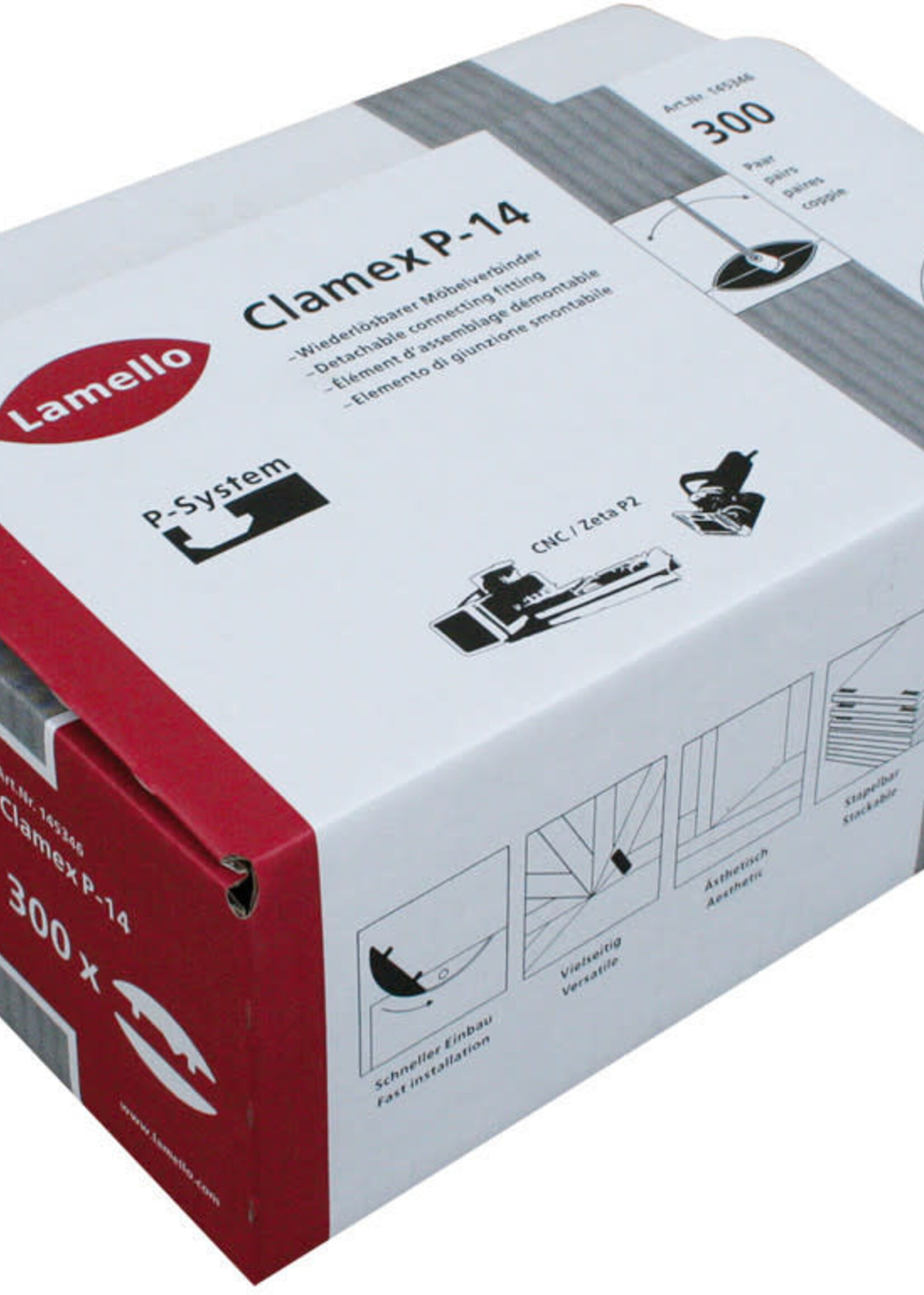 Lamello Lamello Clamex P-14 - 300 Count