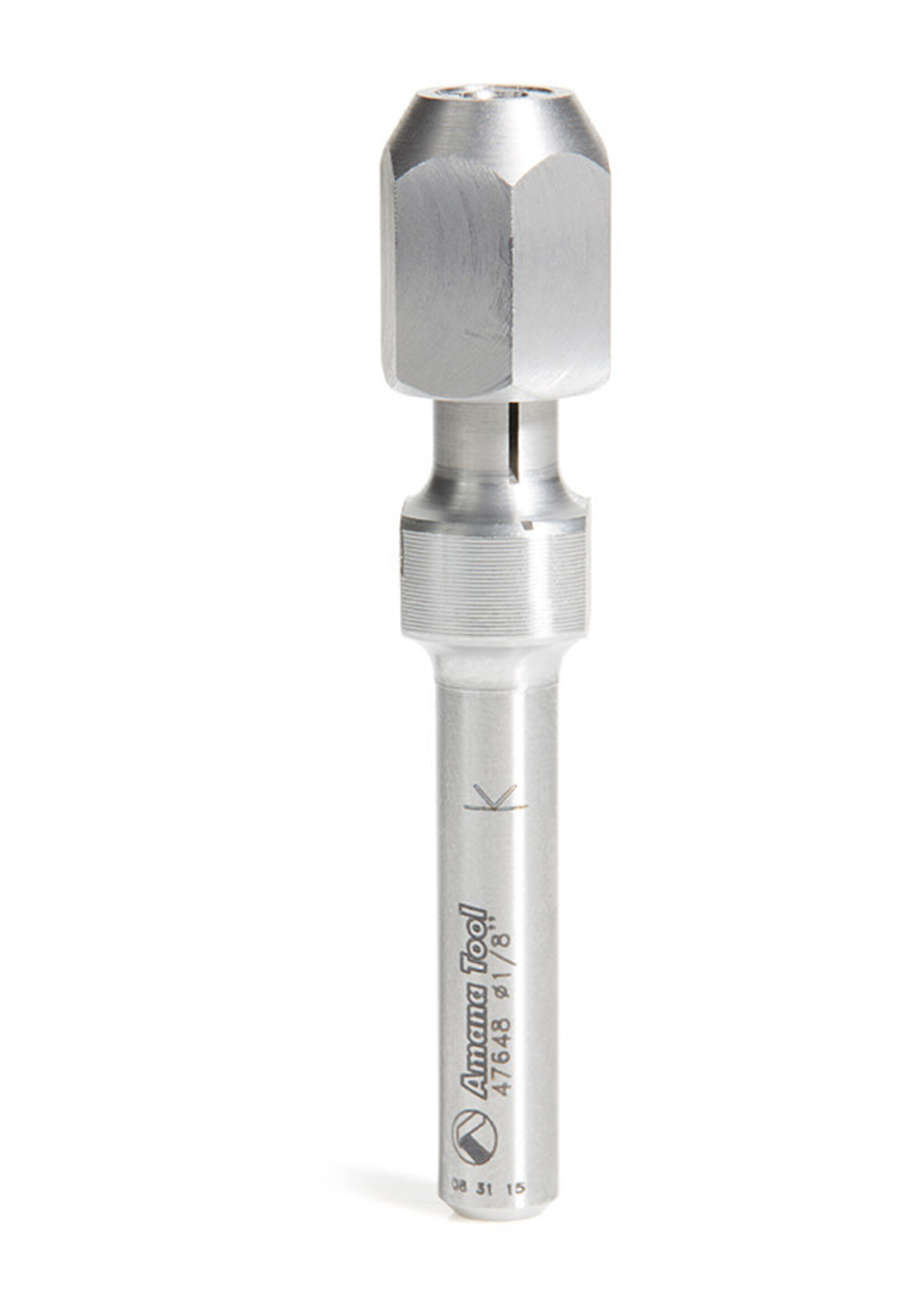 Amana Amana 1/4 Inch Shank CNC Extension Adapter for 1/8 Inch Shank Router Bits