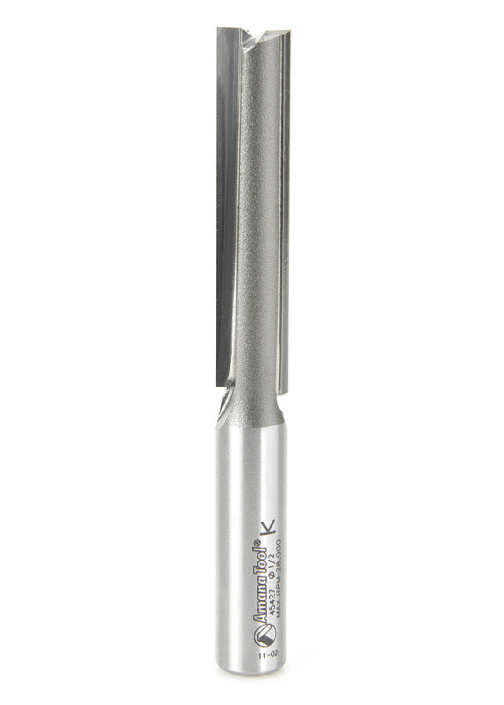 Amana Amana Carbide Tipped Straight Plunge 1/2" Dia x 2-1/2" x 1/2" Shank
