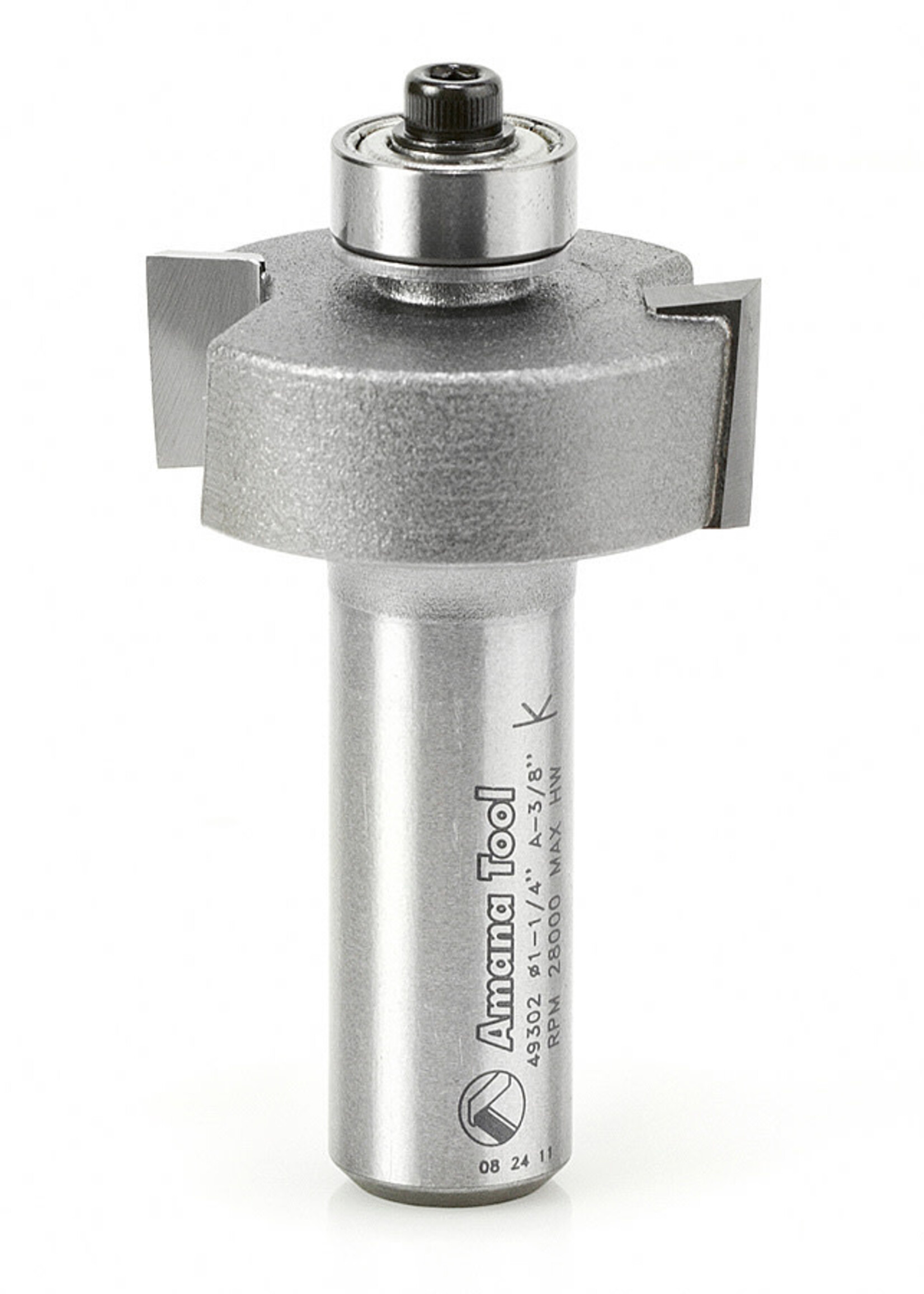 Amana Amana Rabbeting 3/8" Depth x 1-1/4" Dia x 1/2" x 1/2" Shank