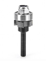 Amana Amana Carbide Tipped 4 Wing Flush Trim Single Bevel Cutter Assembly 7/8" Dia x 1/4" x 1/4" Shank