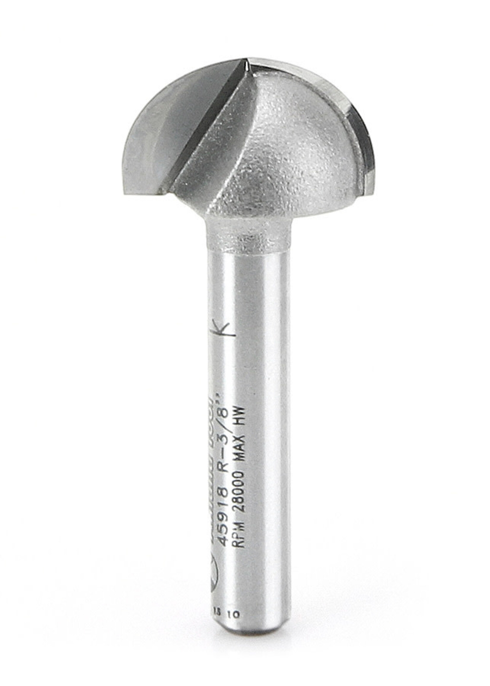 Amana Amana Carbide Tipped Core Box 3/8" Rad x 3/4" Dia x 7/16" x 1/4" Shank