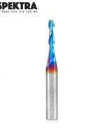 Amana Amana Spektra™ Extreme Tool Life Coated Spiral Plunge 1/8 Dia x 1/2 x 1/4 Inch Shank Up-Cut