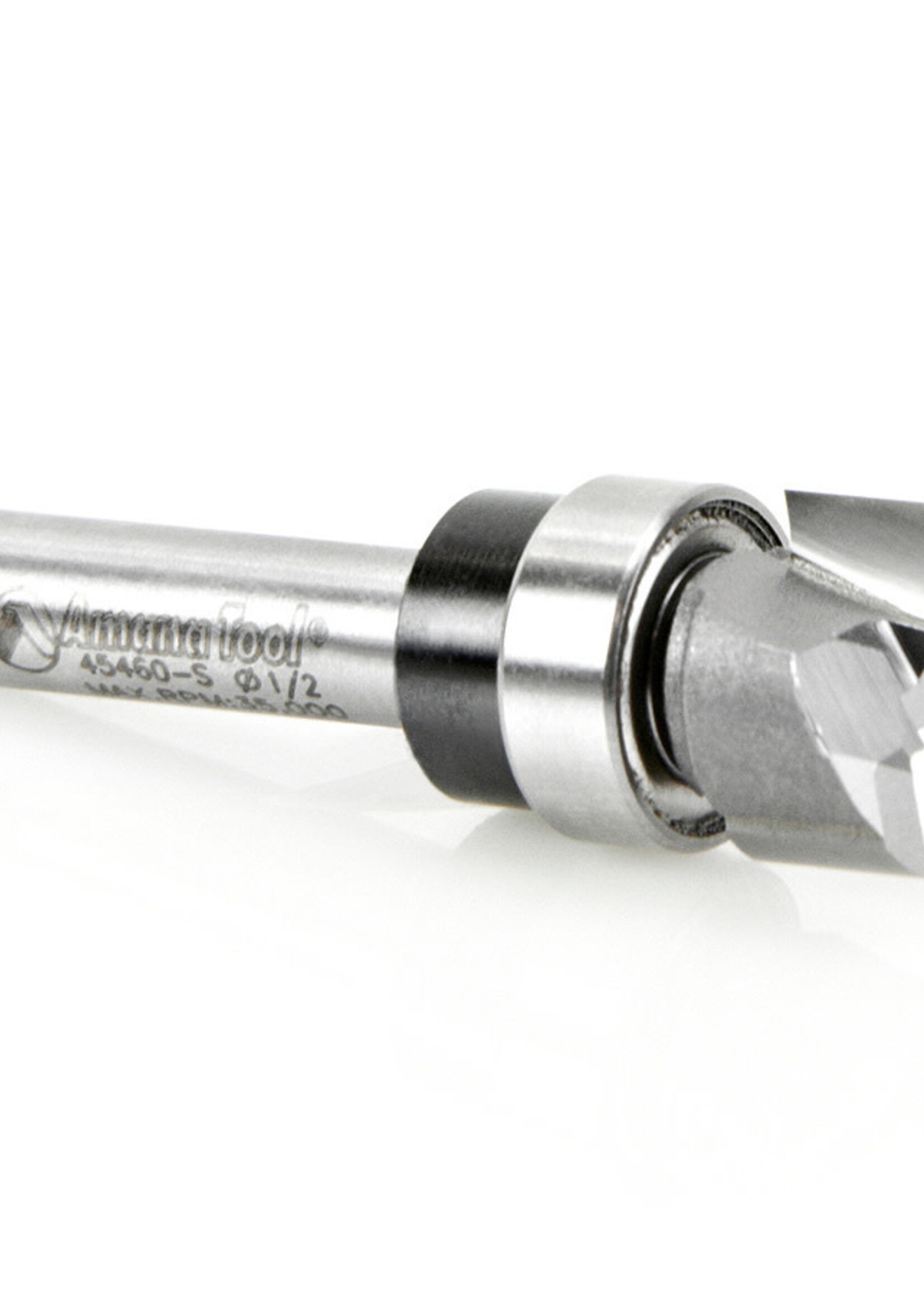 Amana Amana Carbide Tipped Flush Trim Plunge Template 1/2 Dia x 1/4 Inch x 1/4 Shank with Upper BB