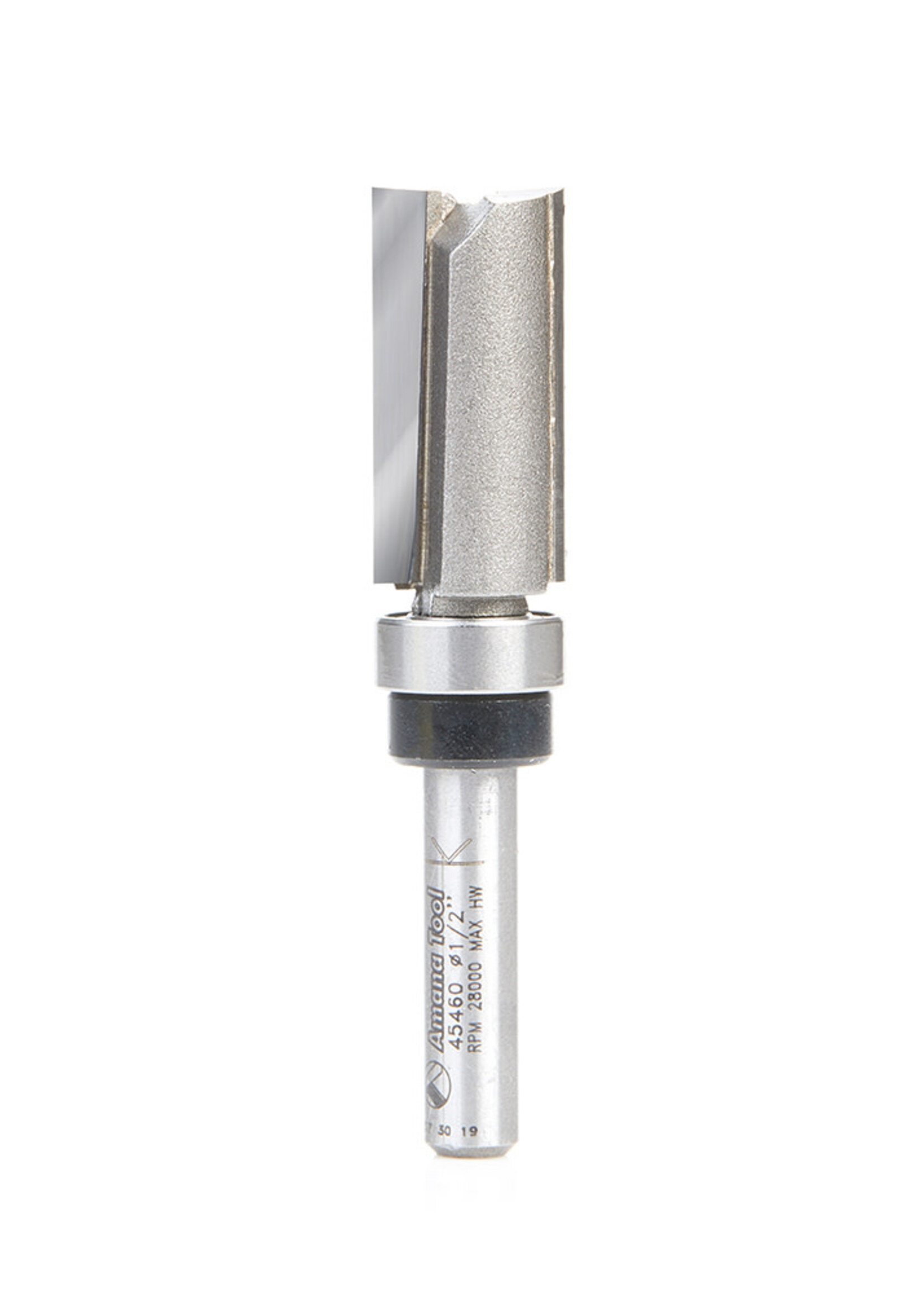 Amana Amana Carbide Tipped Flush Trim Plunge Template 1/2" Dia x 1" x 1/4" Shank with Upper BB