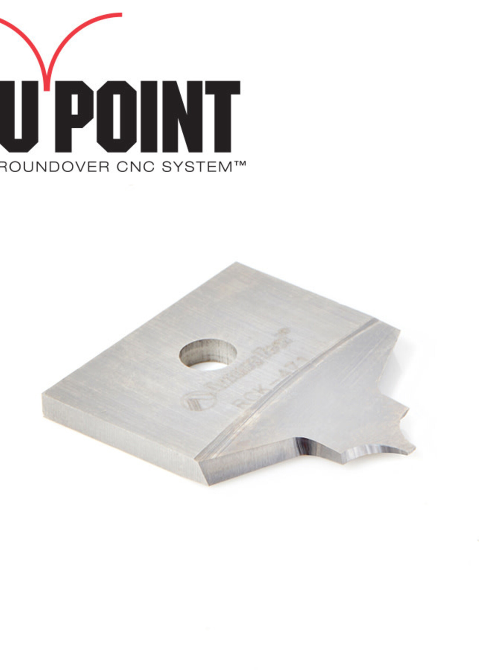 Amana Amana Solid Carbide Insert 1/8 Radius Knife for Tru Point Roundover Insert CNC System