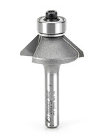 Amana Amana Carbide Tipped Bevel Laminate Trim 45 Deg x 1-1/16" Dia x 1/4" x 1/4" Shank with BB