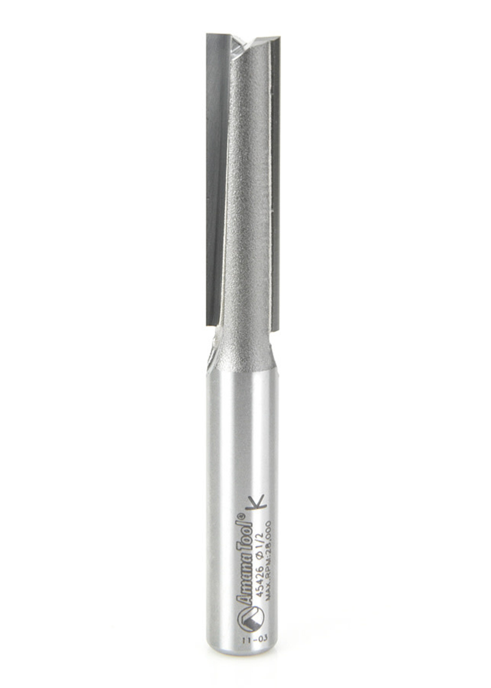 Amana Amana Carbide Tipped Straight Plunge 1/2" Dia x 2" x 1/2" Shank