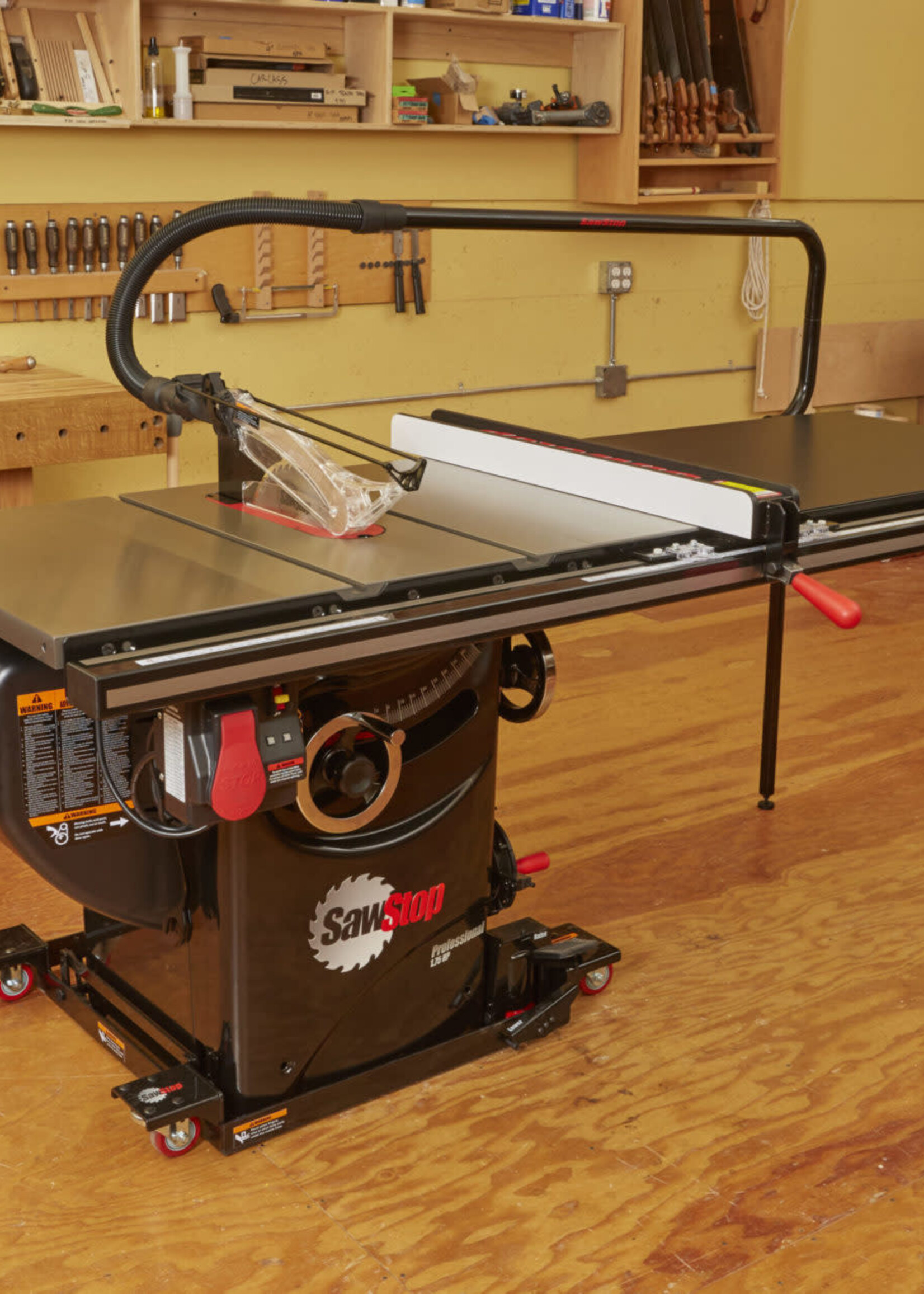 SawStop SawStop Industrial Cabinet Saw Mobile Base W/PCS Conversion Kit