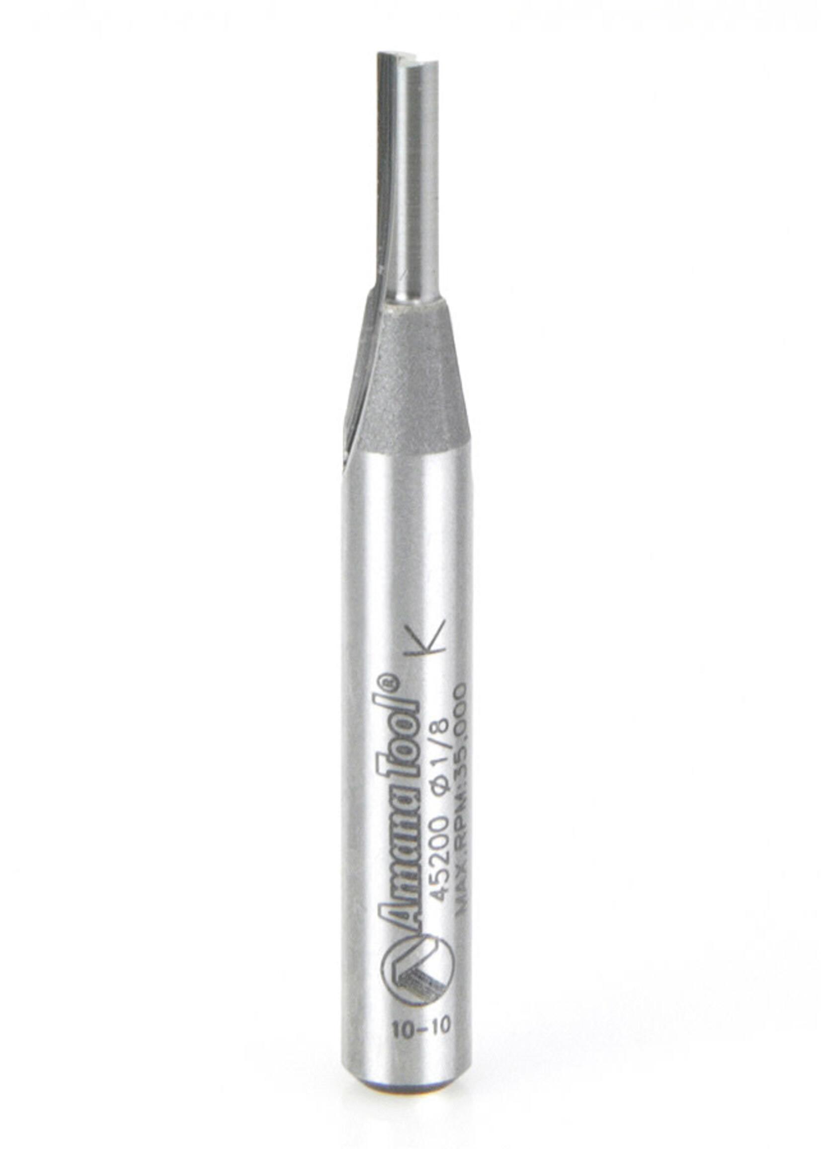 Amana Amana Solid Carbide Cutting Edge Straight Plunge High Production 1/8" Dia x 7/16" x 1/4" Shank