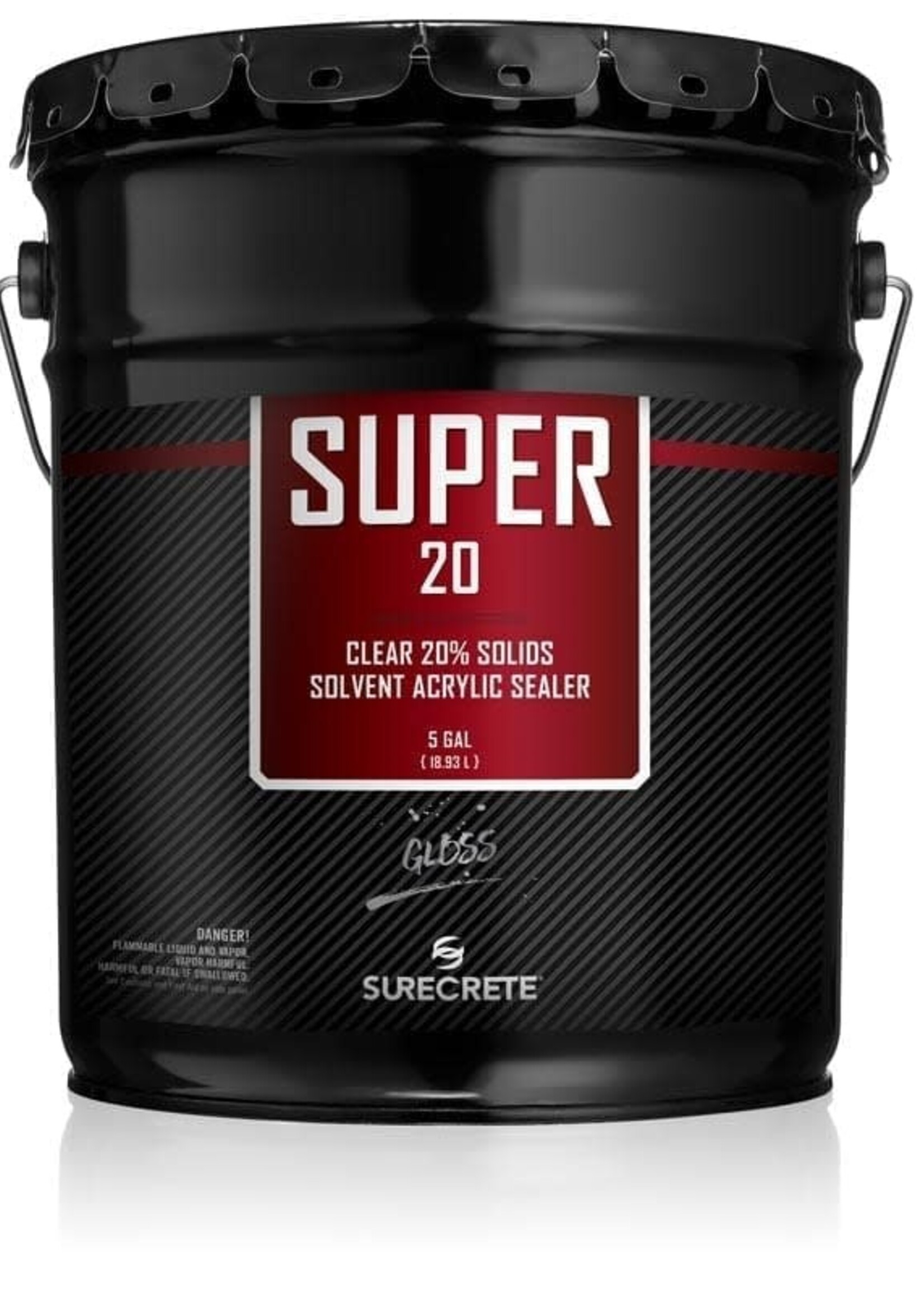 Surecrete Surecrete Super 20 Acrylic Clear Exterior Sealer - 5 Gal