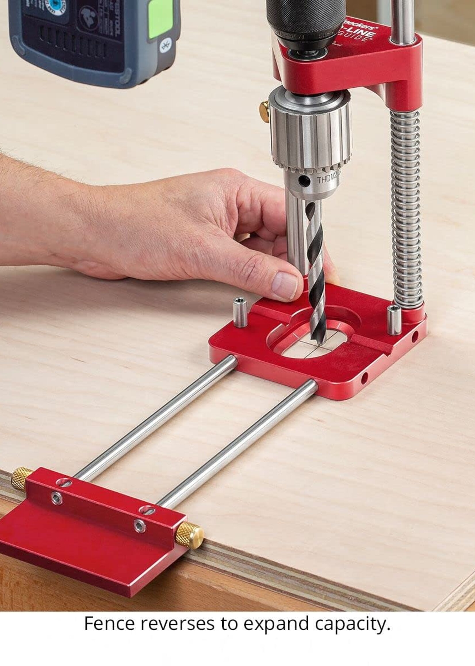 Woodpeckers Woodpeckers Auto-Line Drill Guide Deluxe Kit