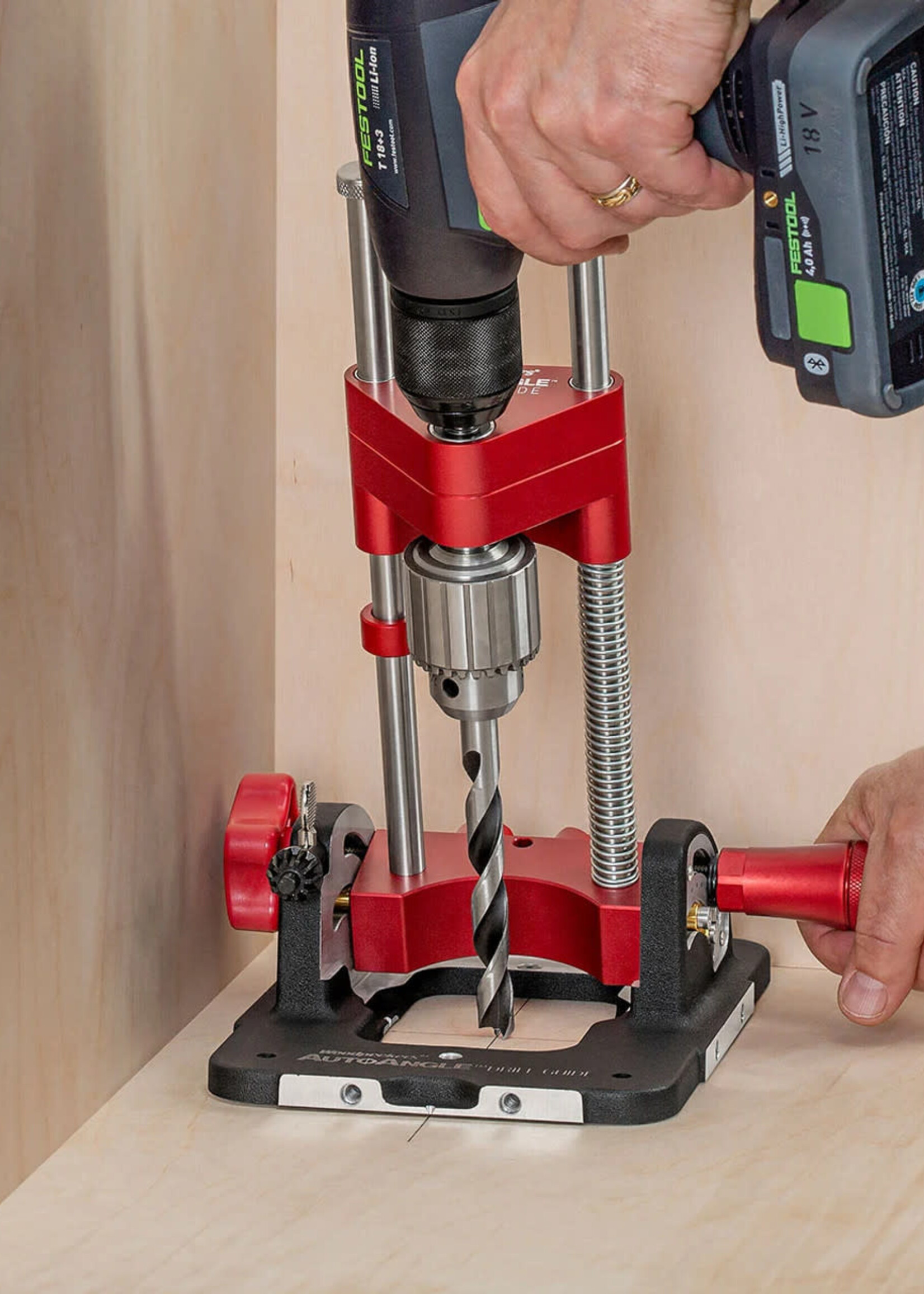 Woodpeckers Woodpeckers AutoAngle Drill Guide Deluxe Kit