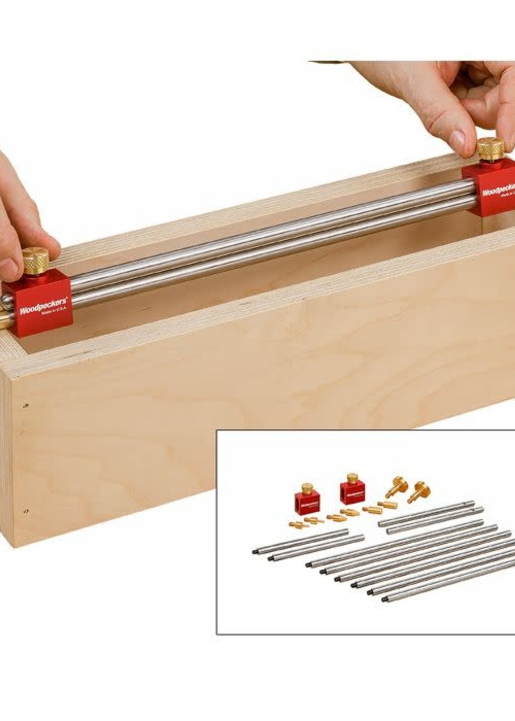 Woodpeckers Woodpeckers Deluxe Modular Bar Gauge System with Trammel Head Set