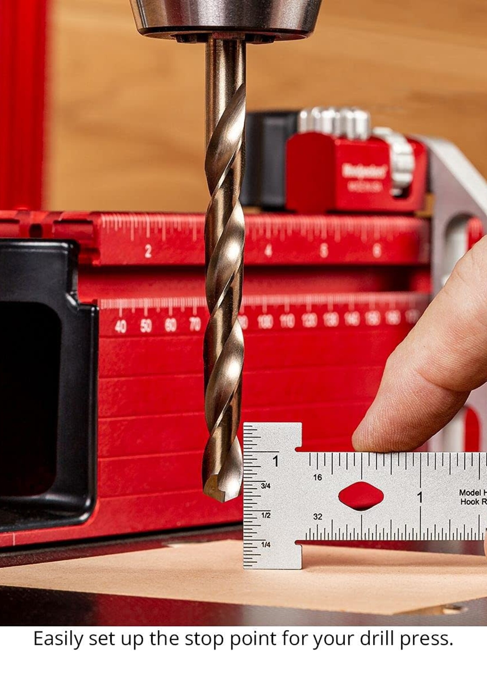 Woodpeckers Woodpeckers Hook Rules 24" with Rack-It