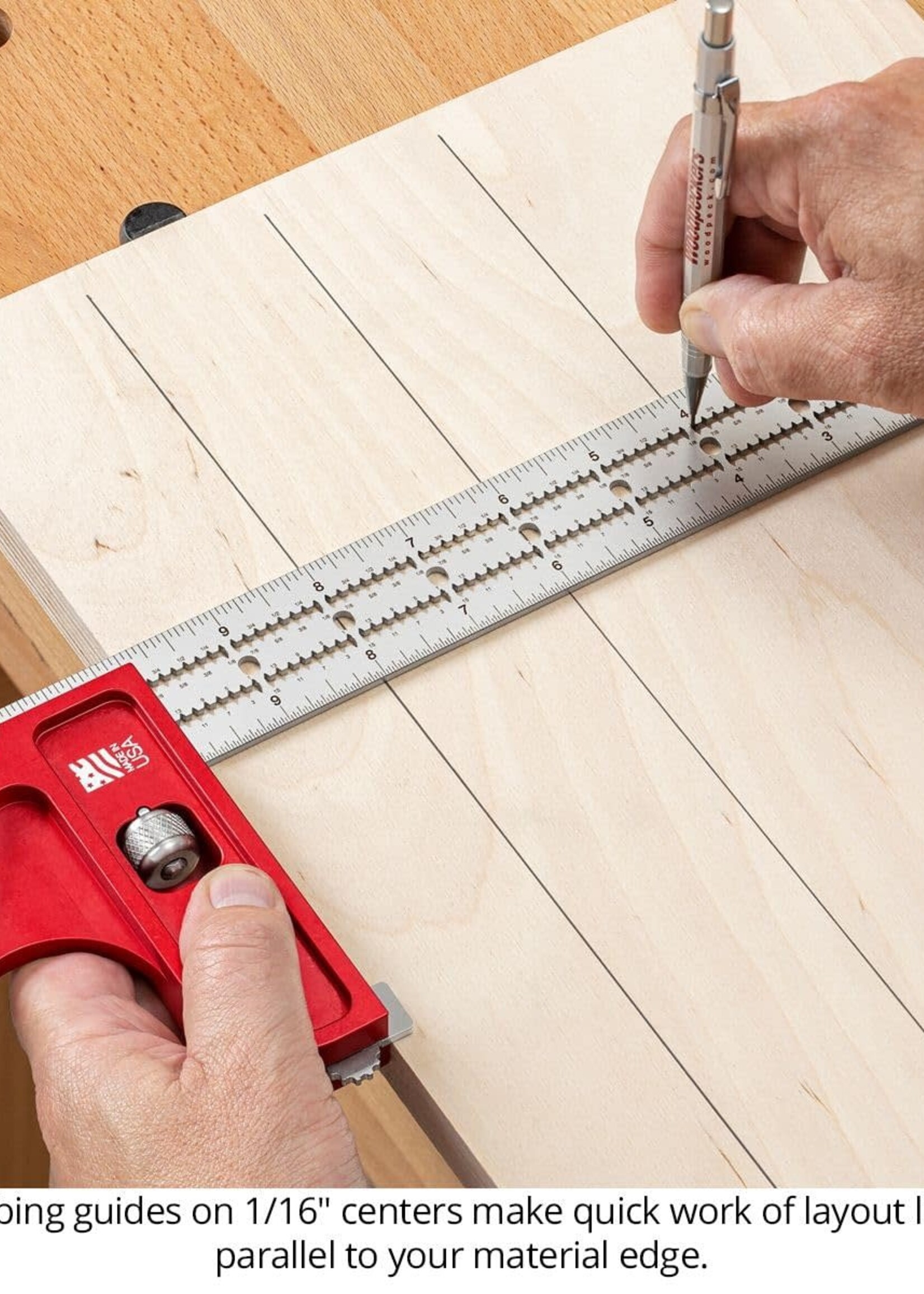 Woodpeckers Woodpeckers in-DEXABLE Combo Square XL 18"