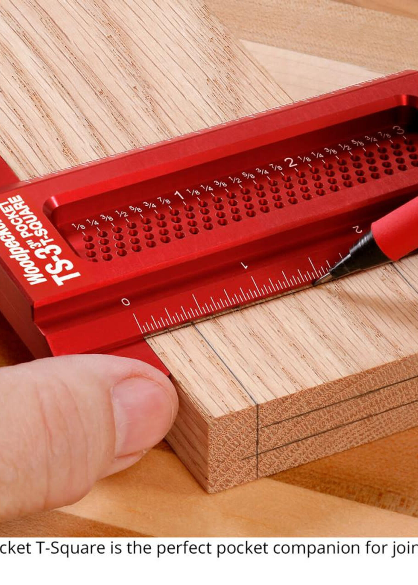 Woodpeckers Woodpeckers Pocket T-Square 3"