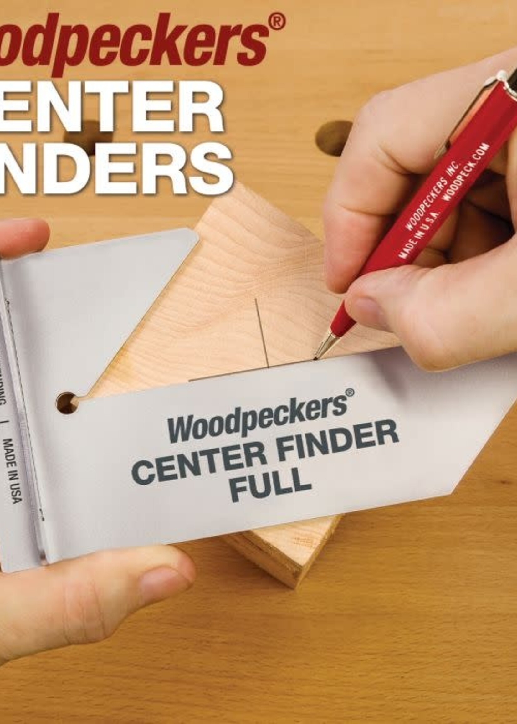 Woodpeckers Woodpeckers Center Finder 8"