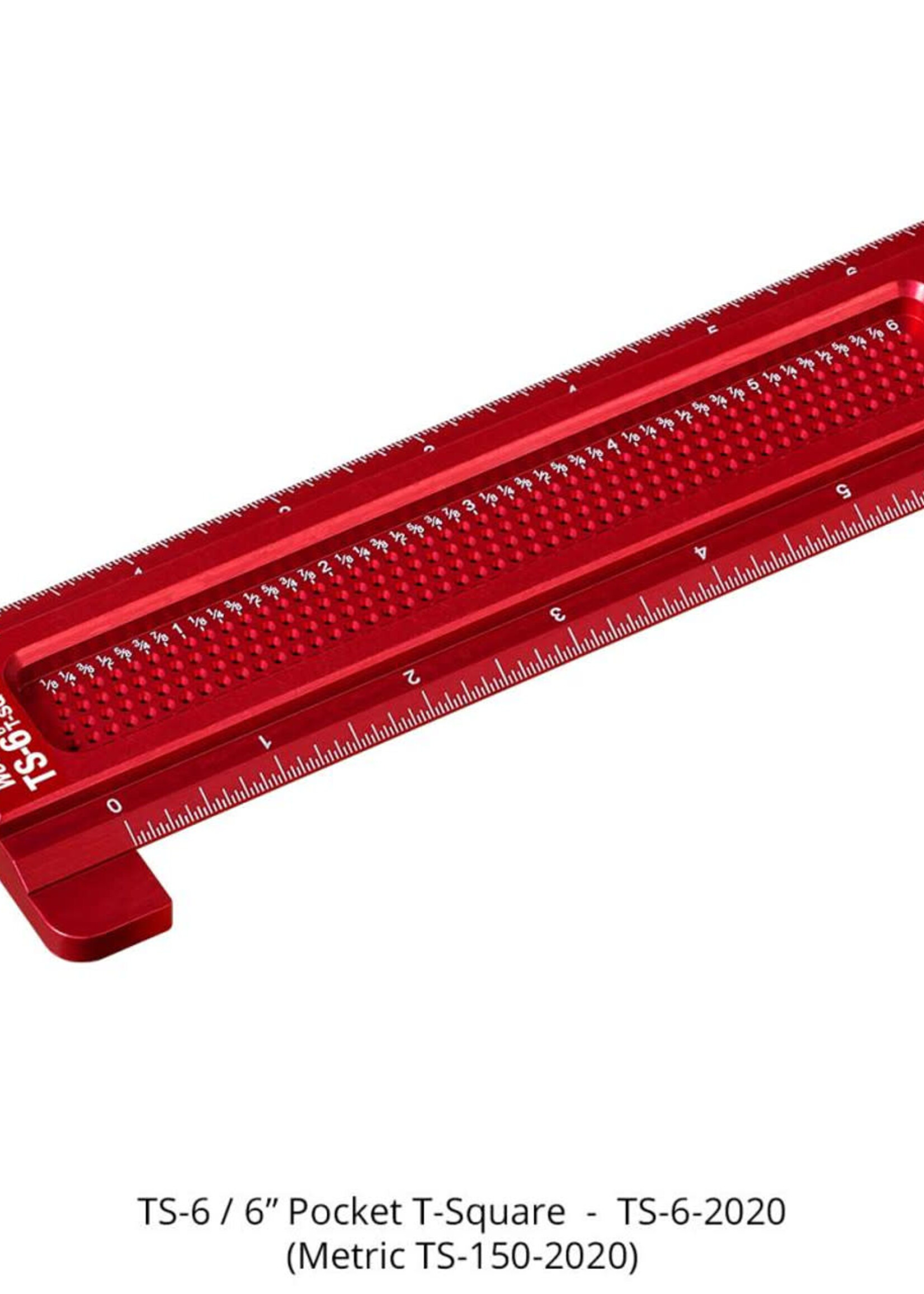 Woodpeckers Woodpeckers Pocket T-Square 6"