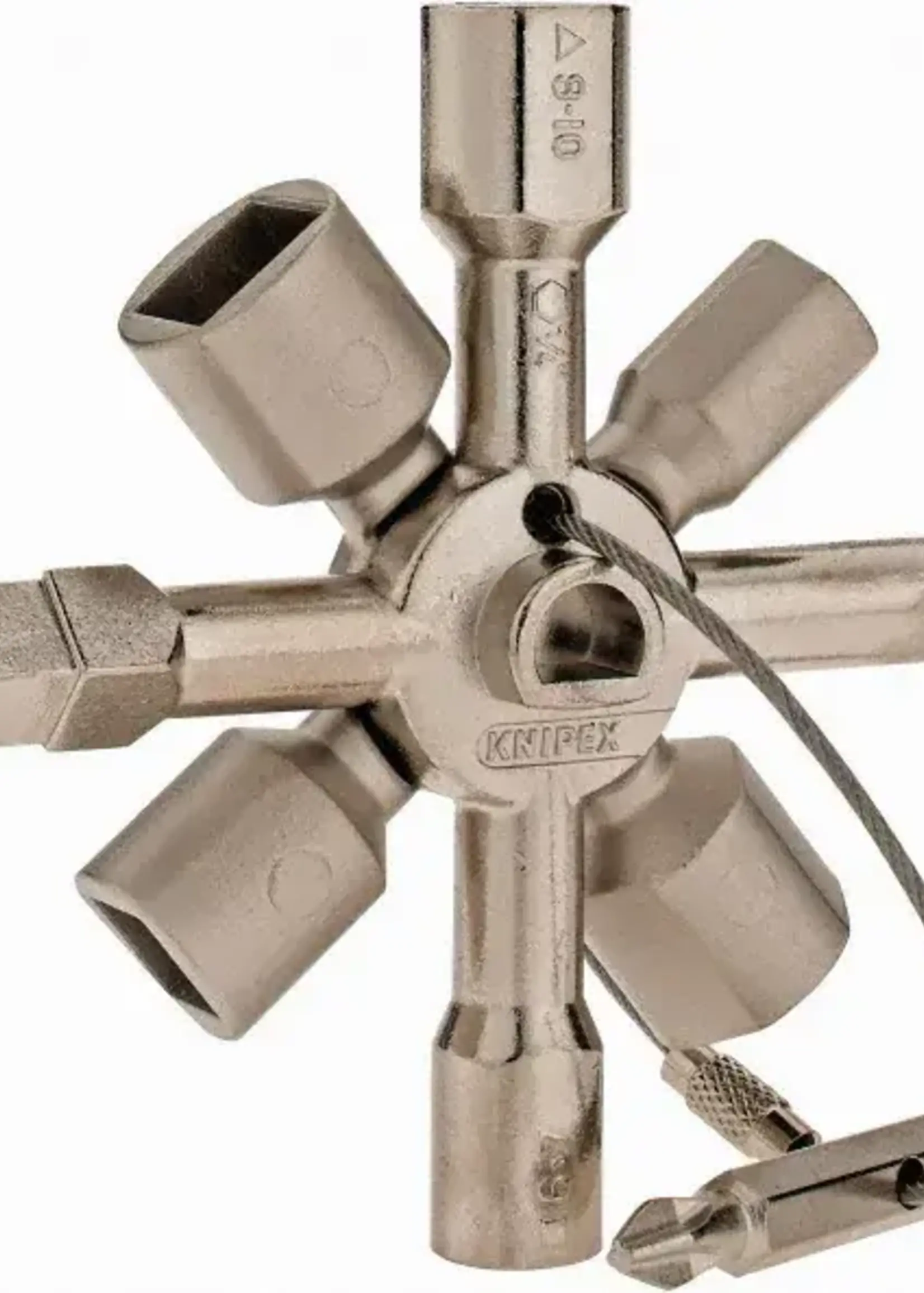 Knipex Knipex 3 1/2" TwinKey® Universal Control Cabinet Key