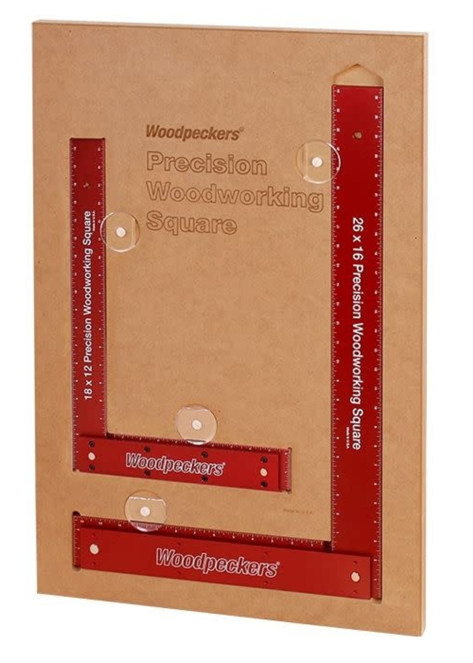Woodpeckers Woodpeckers Precision Square 18"x12" and 26"x16" with Case