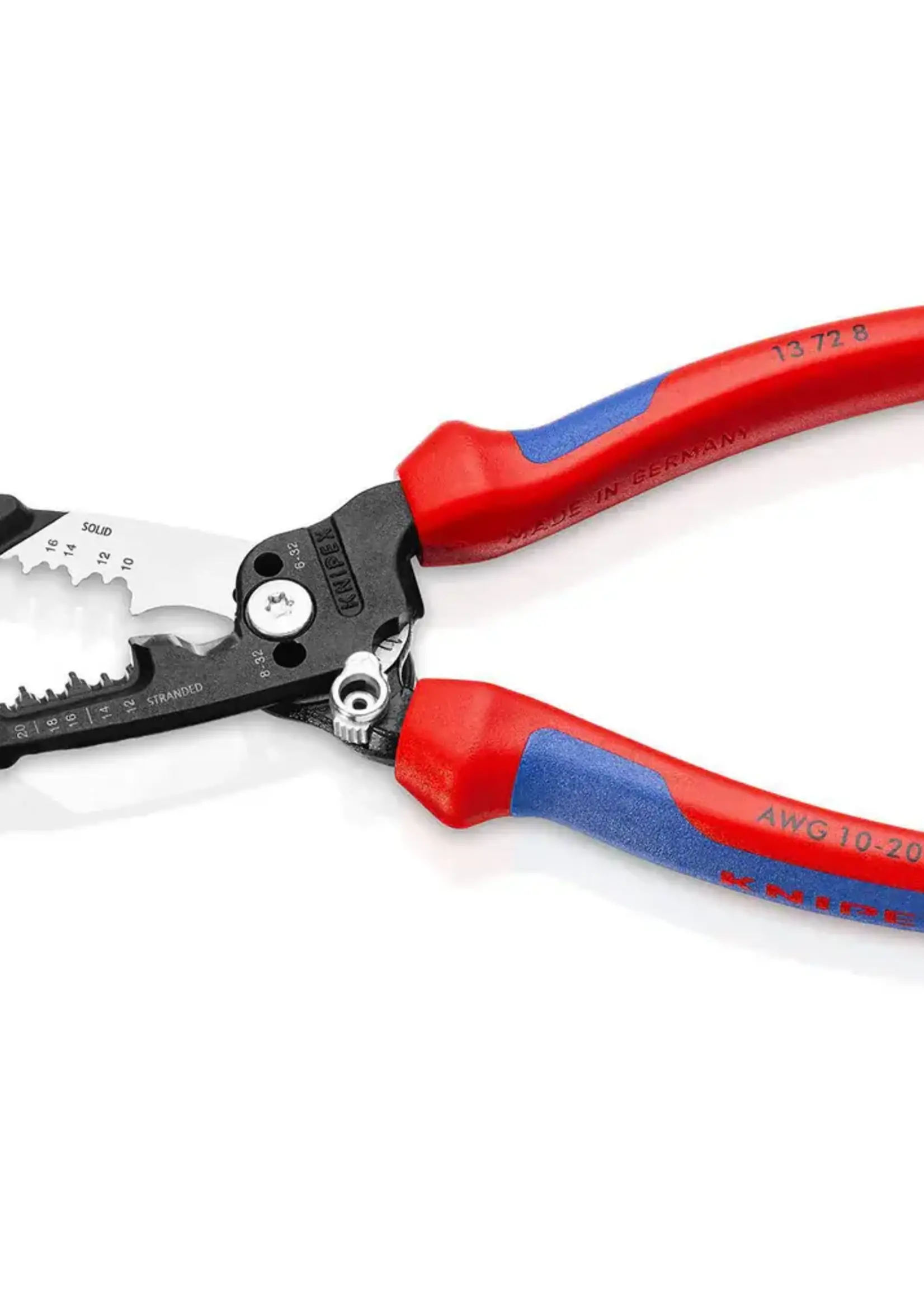 Knipex Knipex 8" Forged Wire Stripper 20-10 AWG