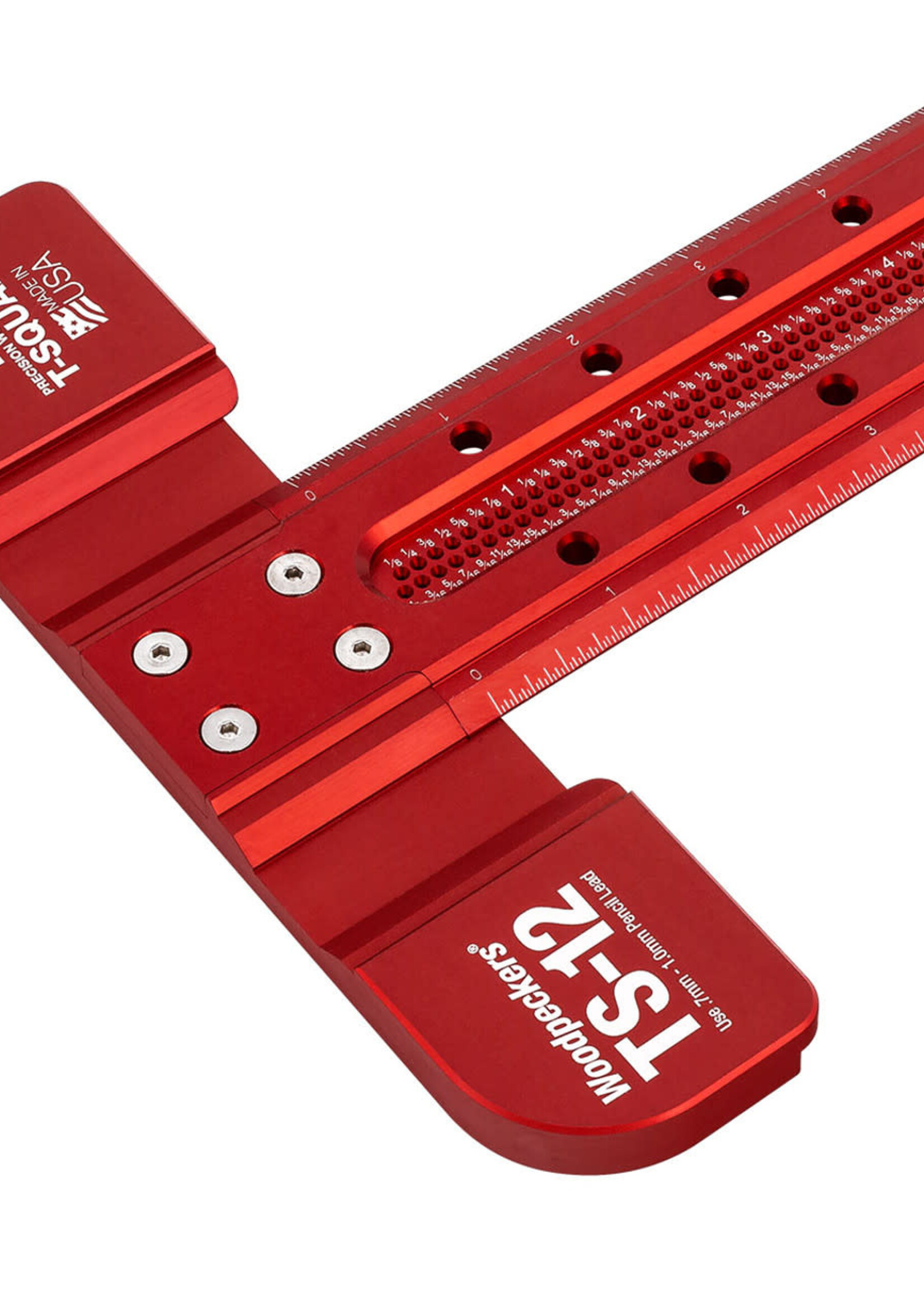 Woodpeckers Woodpeckers Precision T-Square 12" with Rack-It
