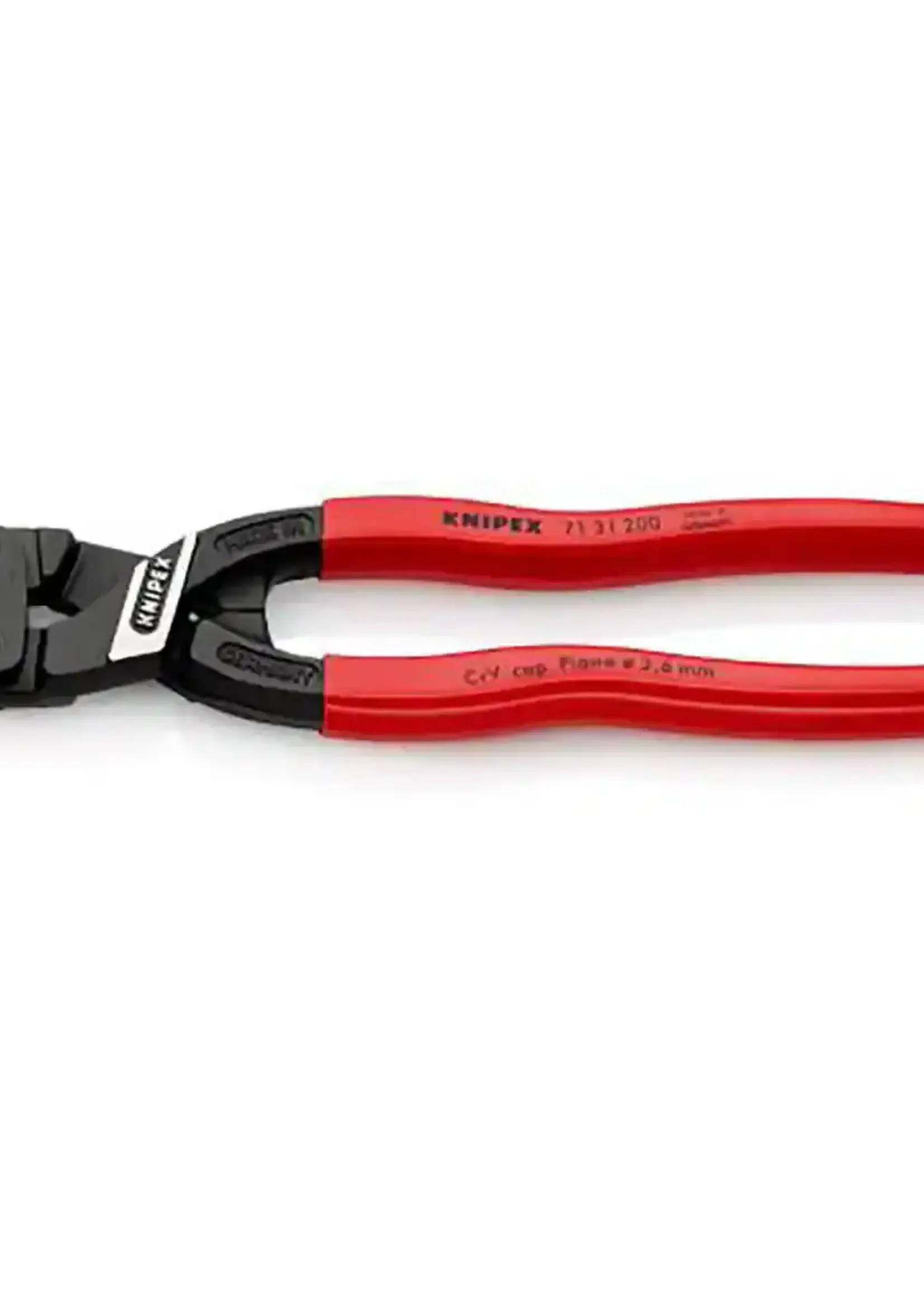 Knipex Knipex 8" CoBolt® High Leverage Compact Bolt Cutters-Notched Blade