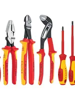 Knipex Knipex 7 Pc Pliers/Screwdriver Tool Set in Tool Roll