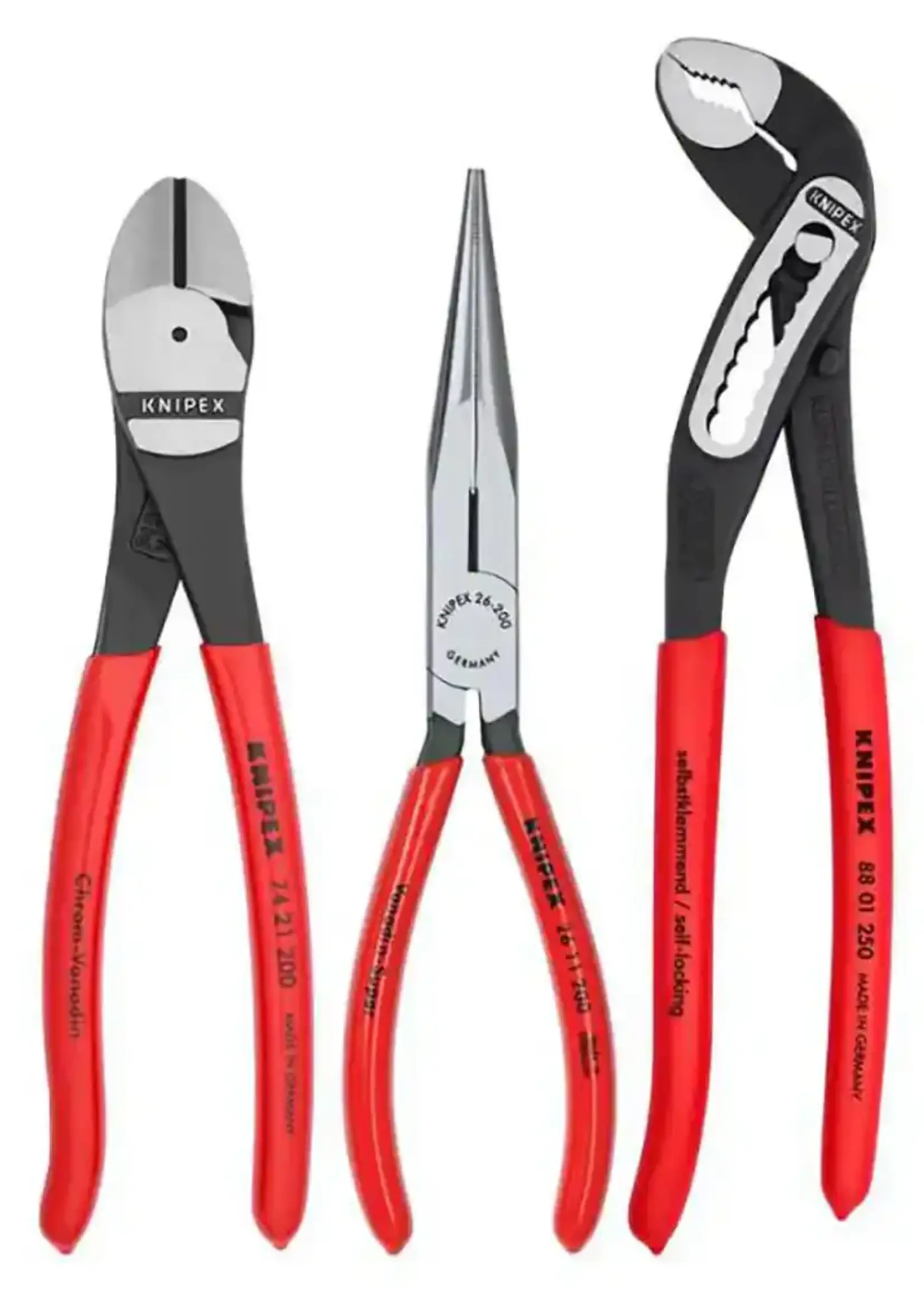 Knipex Knipex 3 Pc Universal Set with Alligator® Pliers