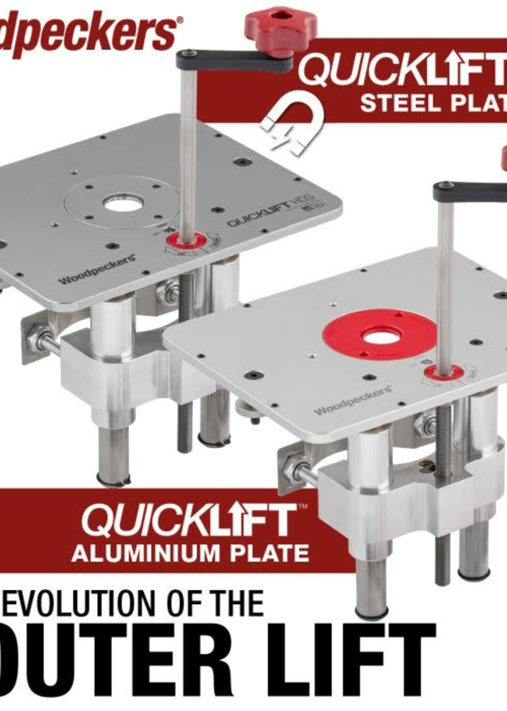Woodpeckers Woodpeckers Quicklift 420 HDS - Steel Plate