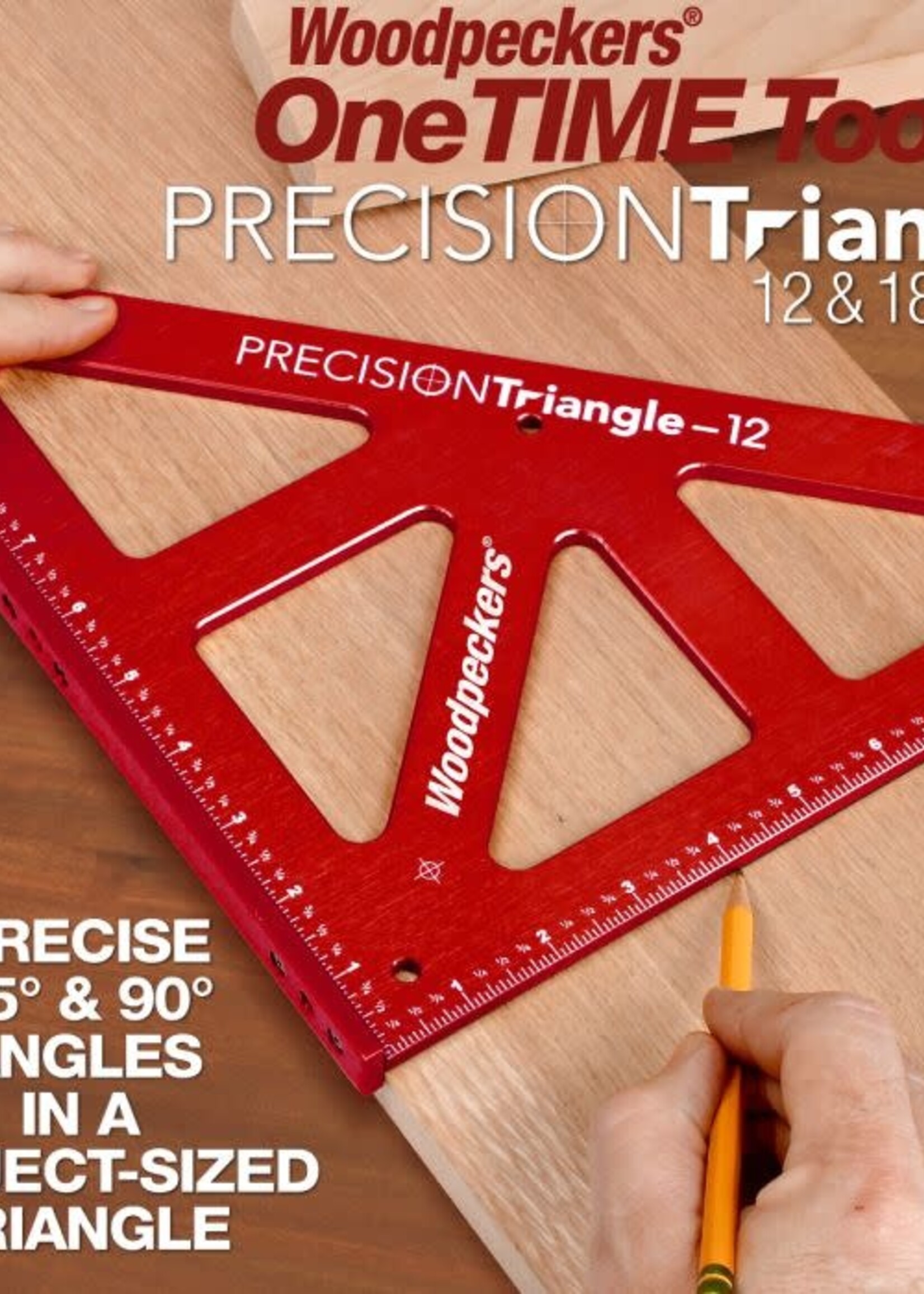 Woodpeckers Woodpeckers Precision Triangle Metric 300mm with Case - OneTIME Tool
