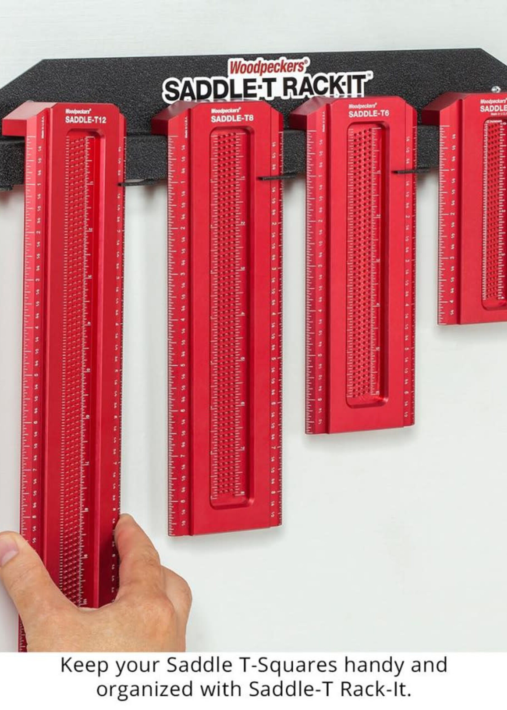 Woodpeckers Woodpeckers Saddle T-Square Set with Rack-It