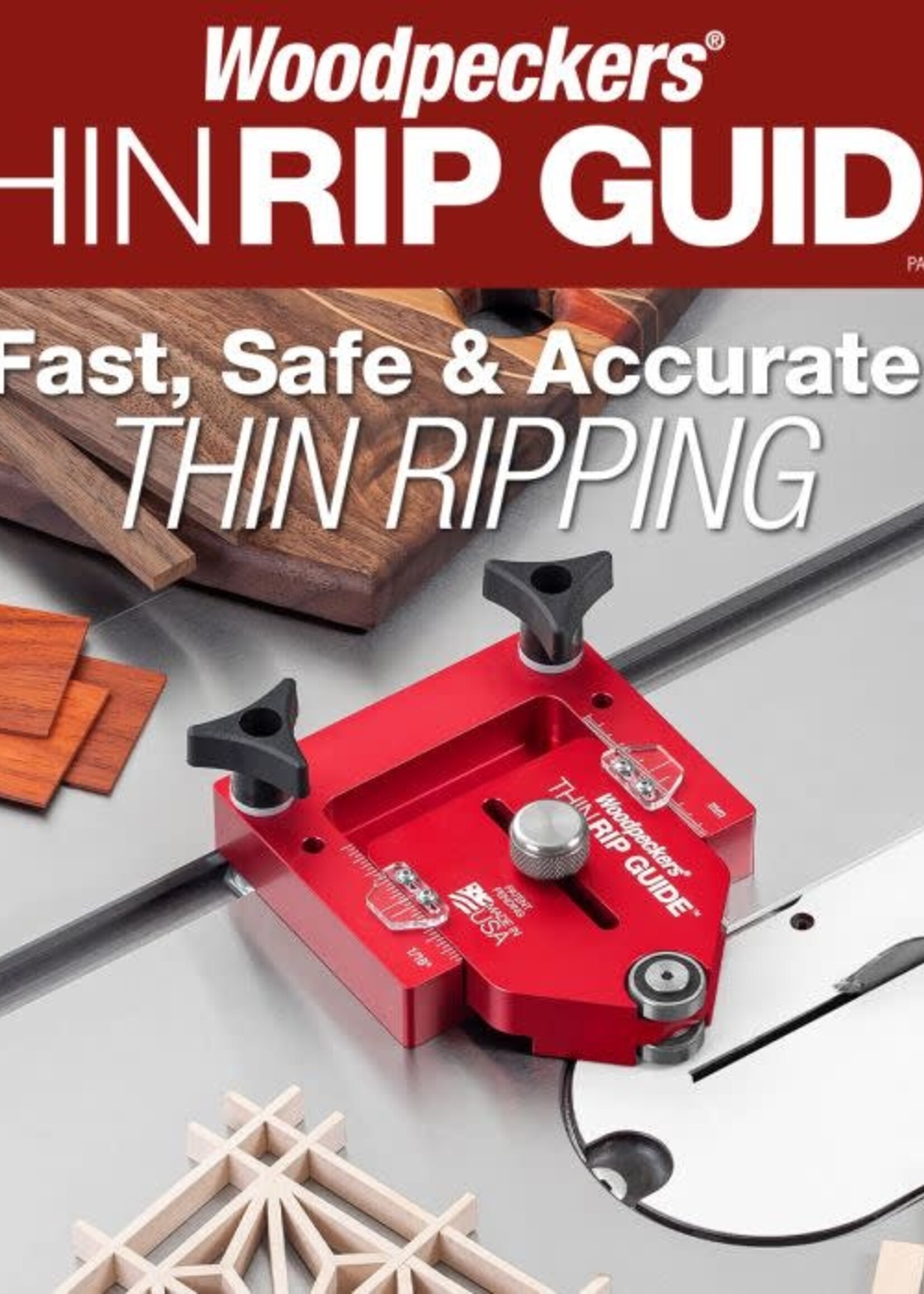 Woodpeckers Woodpeckers ThinRip Guide with Rack-It