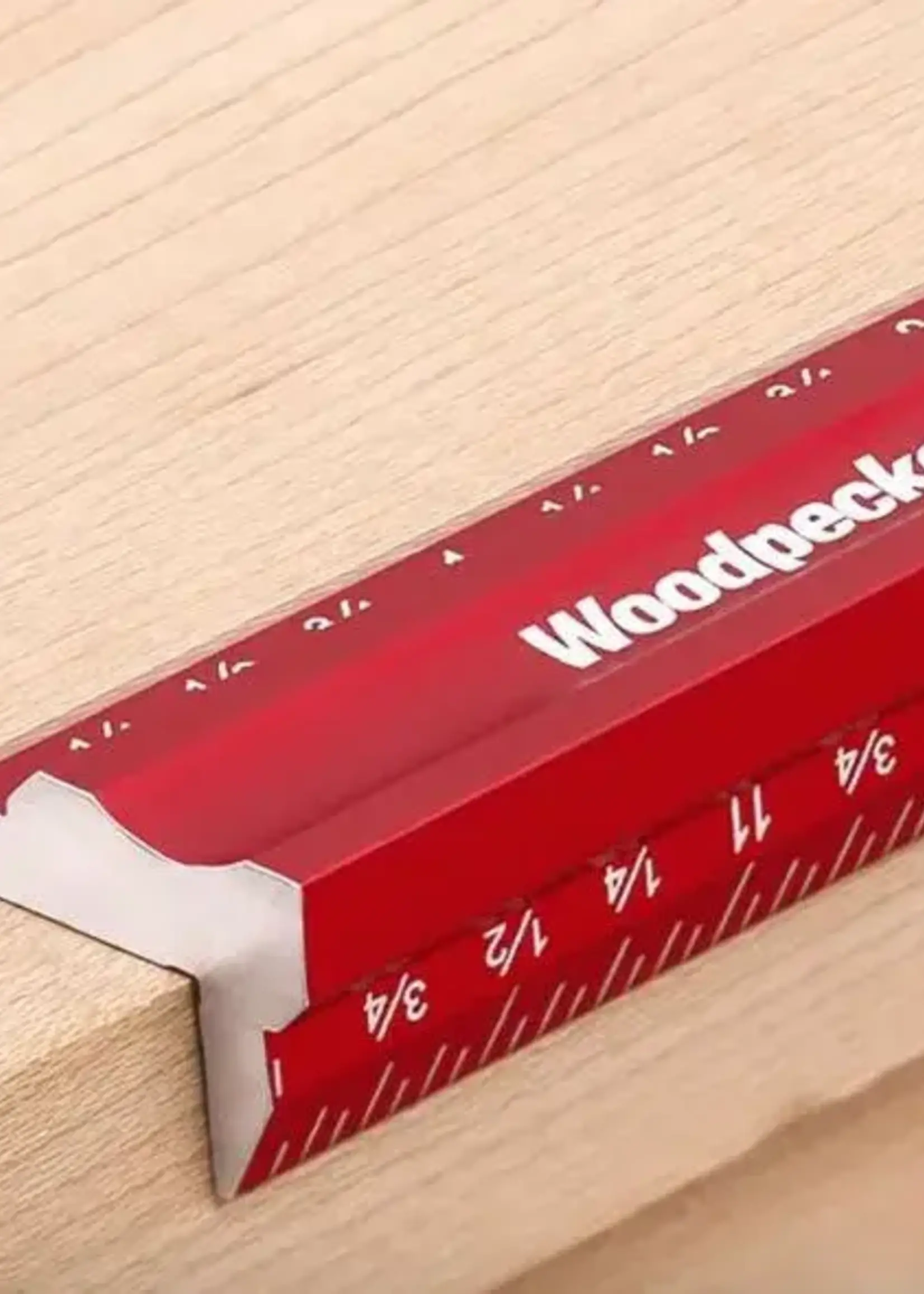 Woodpeckers Woodpeckers Woodworkers Edge Rule Set with 4 Rules and Stops with Rack-It