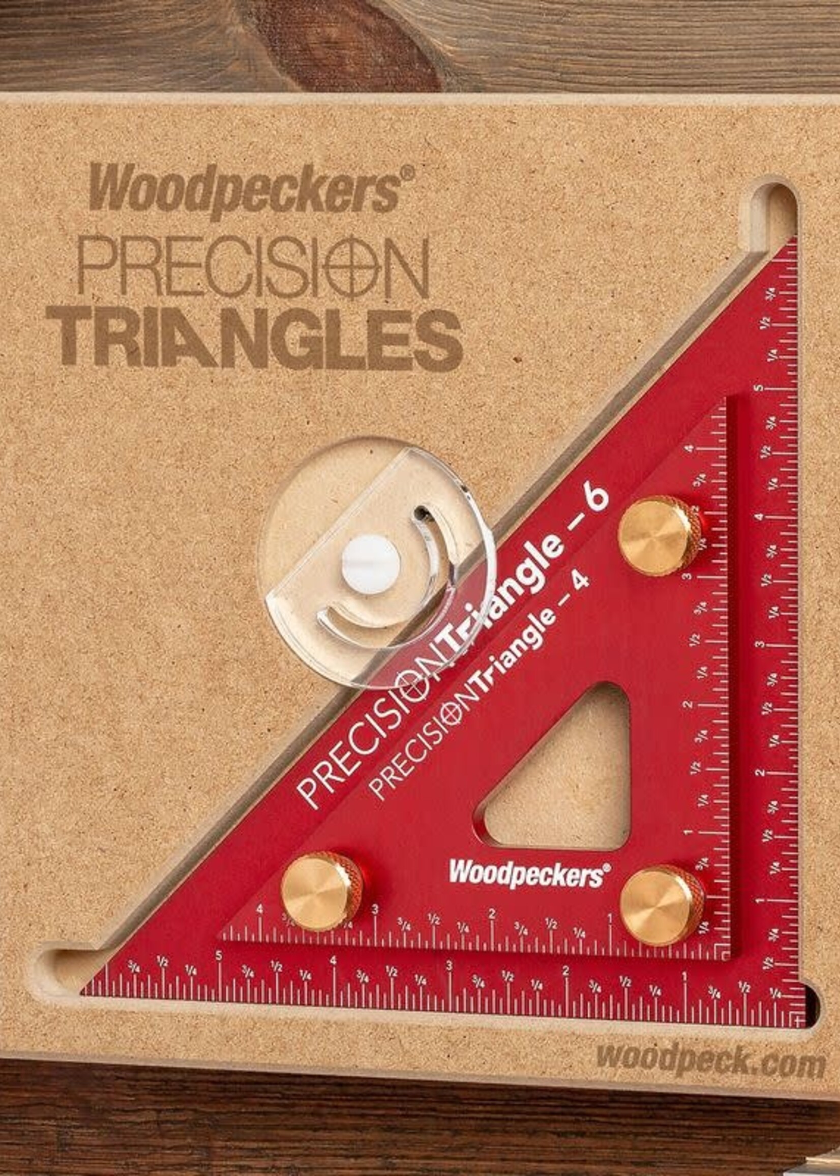 Woodpeckers Woodpeckers Precision Triangle 4.375" and 6.25" Set