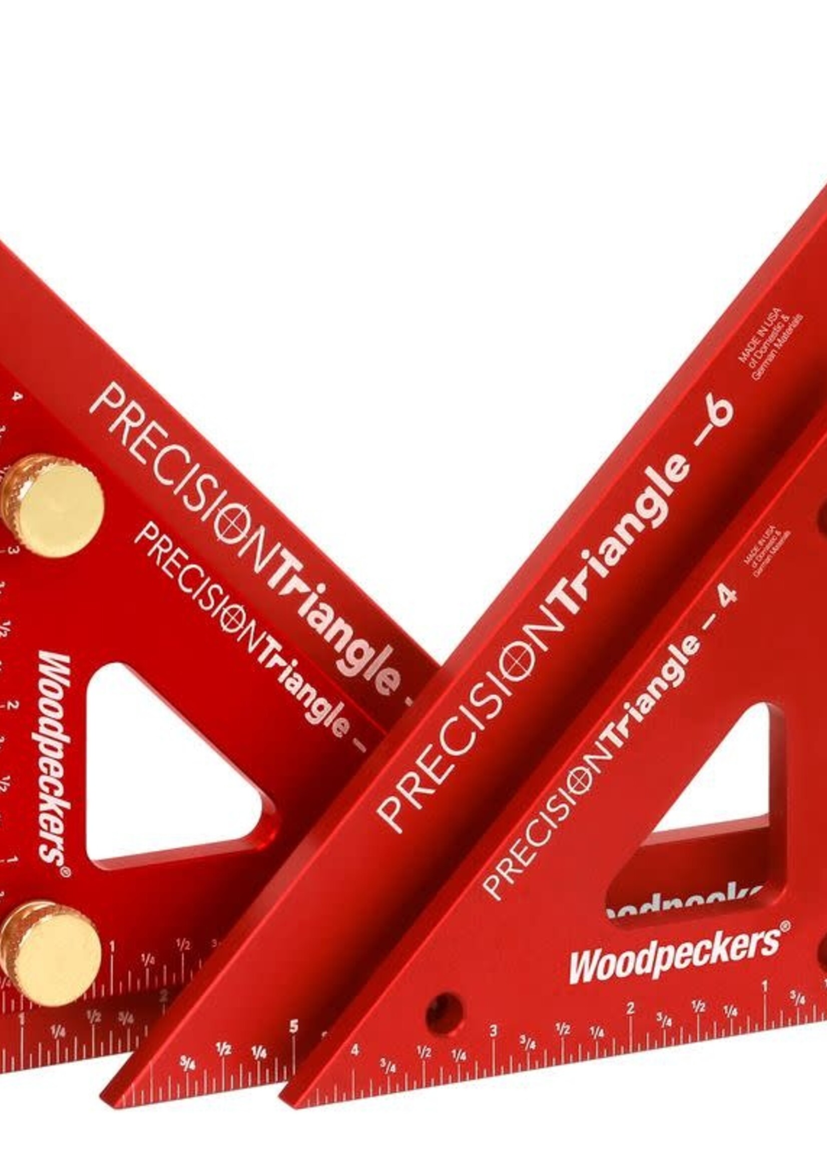 Woodpeckers Woodpeckers Precision Triangle 4.375" and 6.25" Set