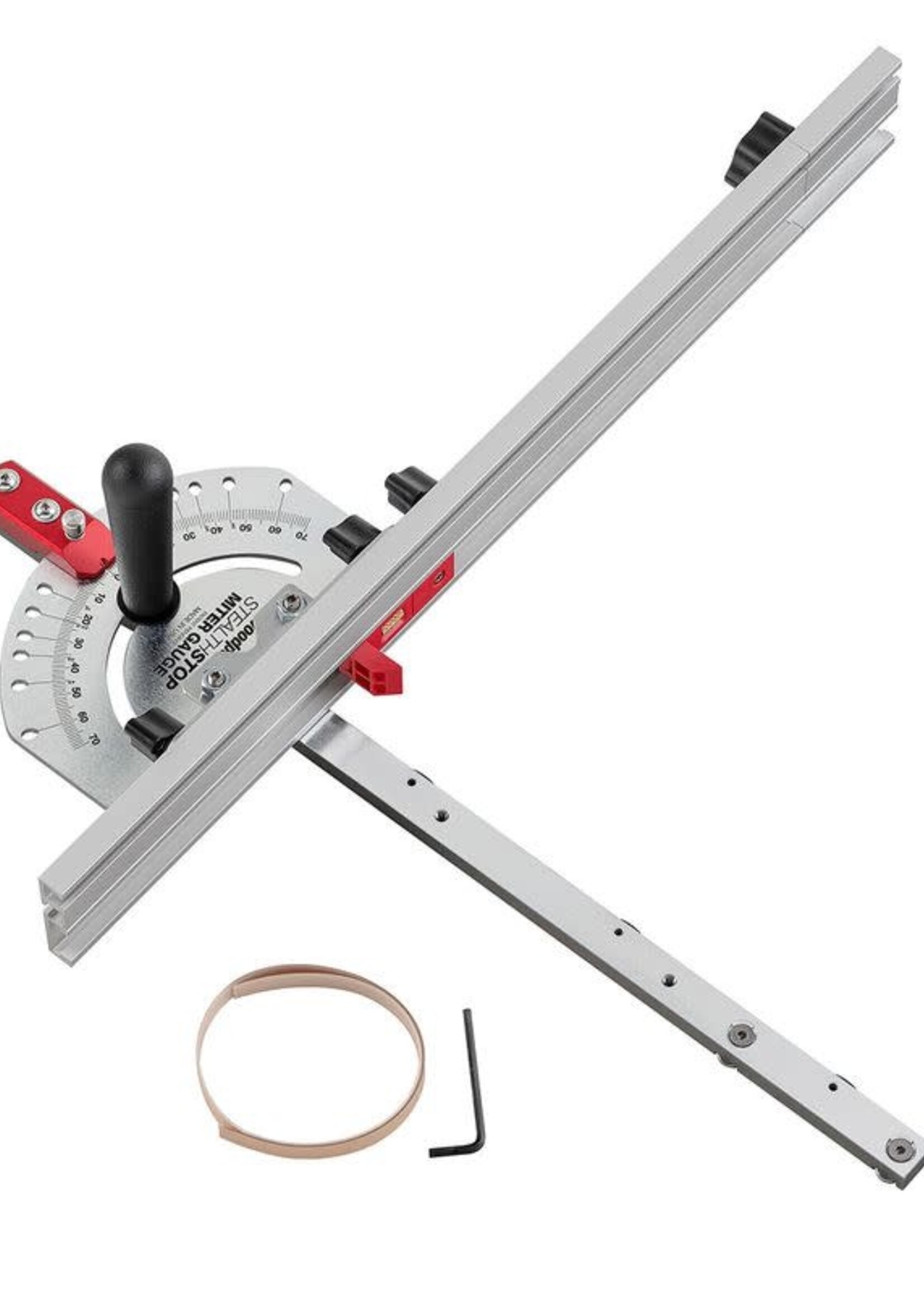 Woodpeckers Woodpeckers StealthStop Miter Gauge with Fence and Stop