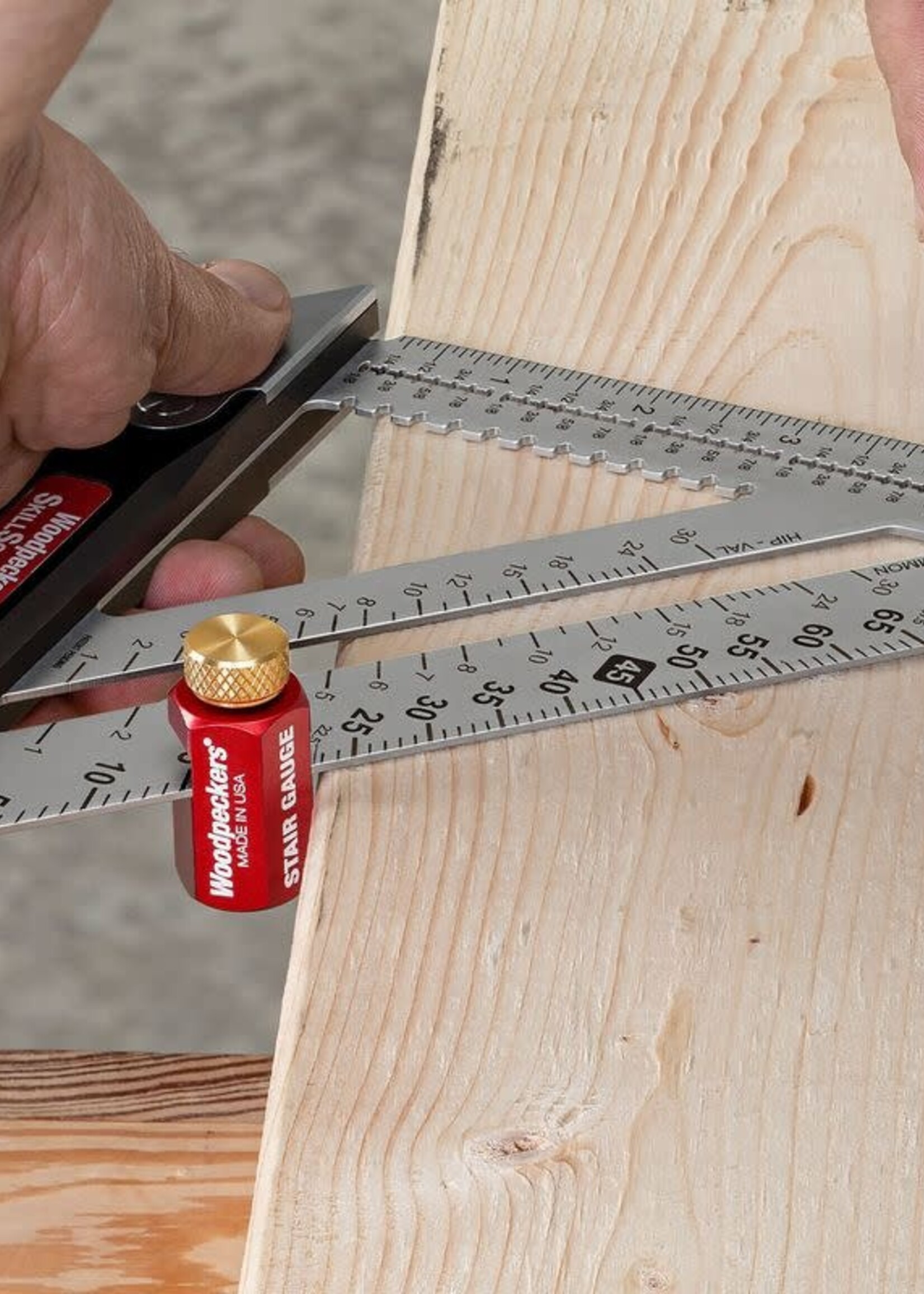 Woodpeckers Woodpeckers Stair Gauge Set with Rack-It