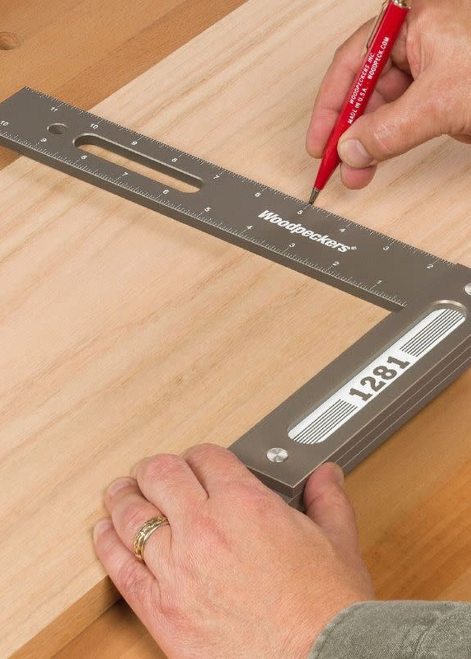 Woodpeckers Woodpeckers 1281 Special Edition Square 12"x8" - OneTIME Tool