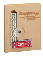 Woodpeckers Woodpeckers Stainless Steel Square 6" with Case
