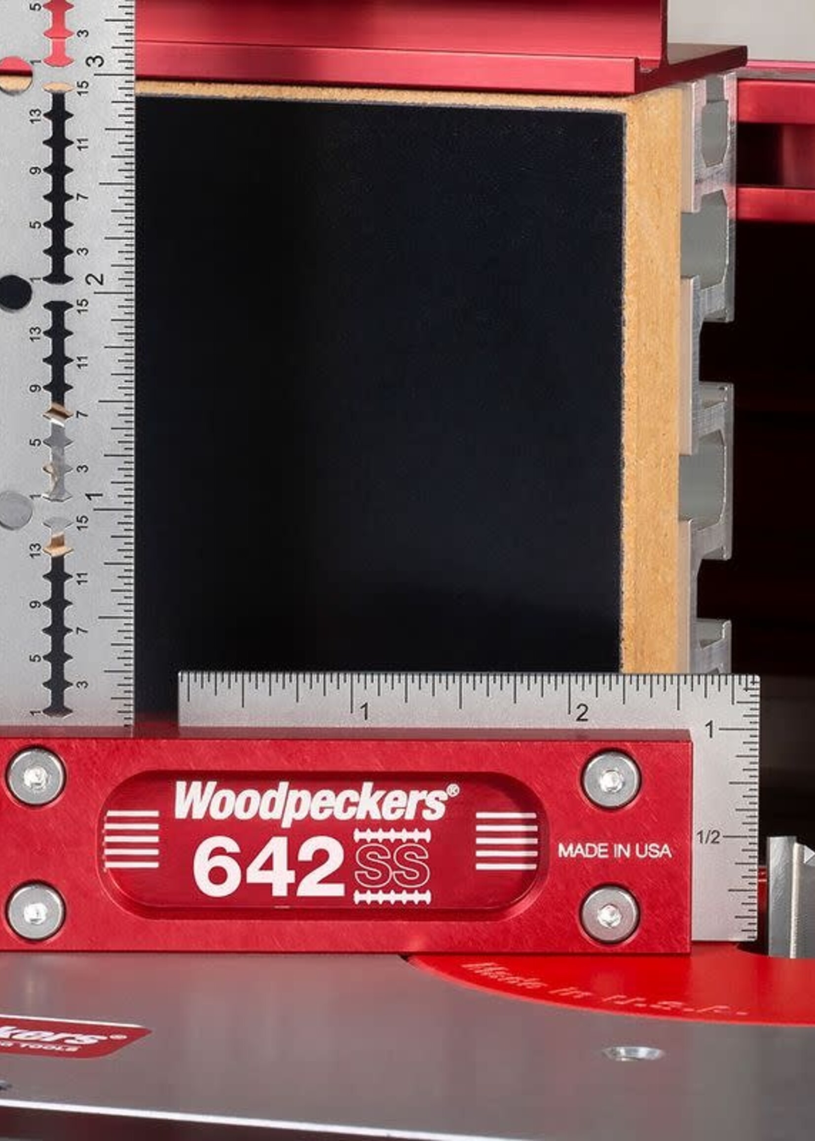 Woodpeckers Woodpeckers Stainless Steel Square 6" with Case