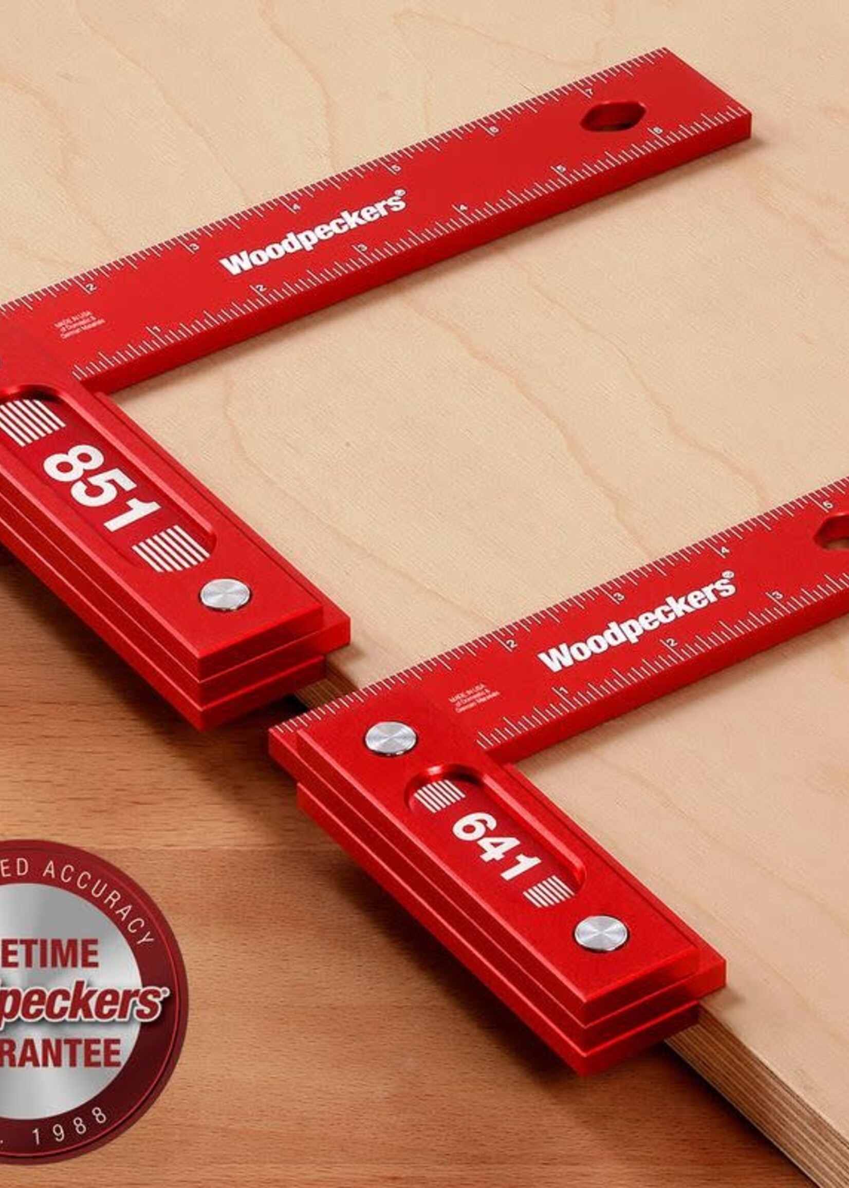 Woodpeckers Woodpeckers 641-851 Square Combo 6" and 8"