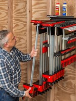 Woodpeckers Woodpeckers Clamp Rack-It System - 24" Base with 3 Large Arms, 2 Small Arms