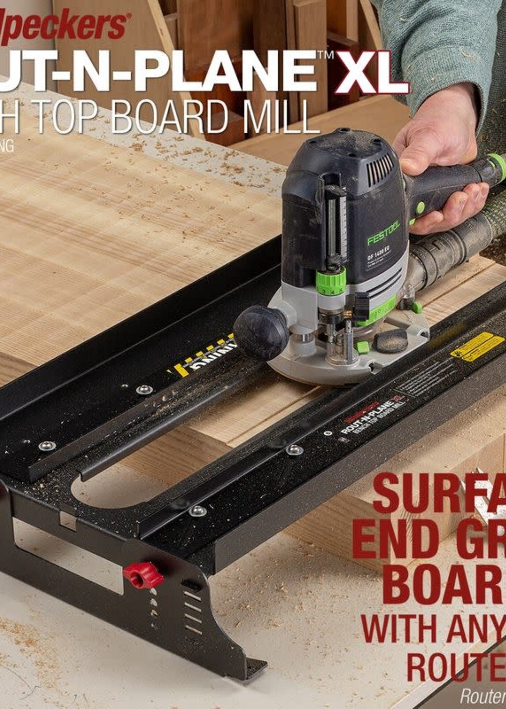 Woodpeckers Woodpeckers Rout-N-Plane Bench Top Board Mill