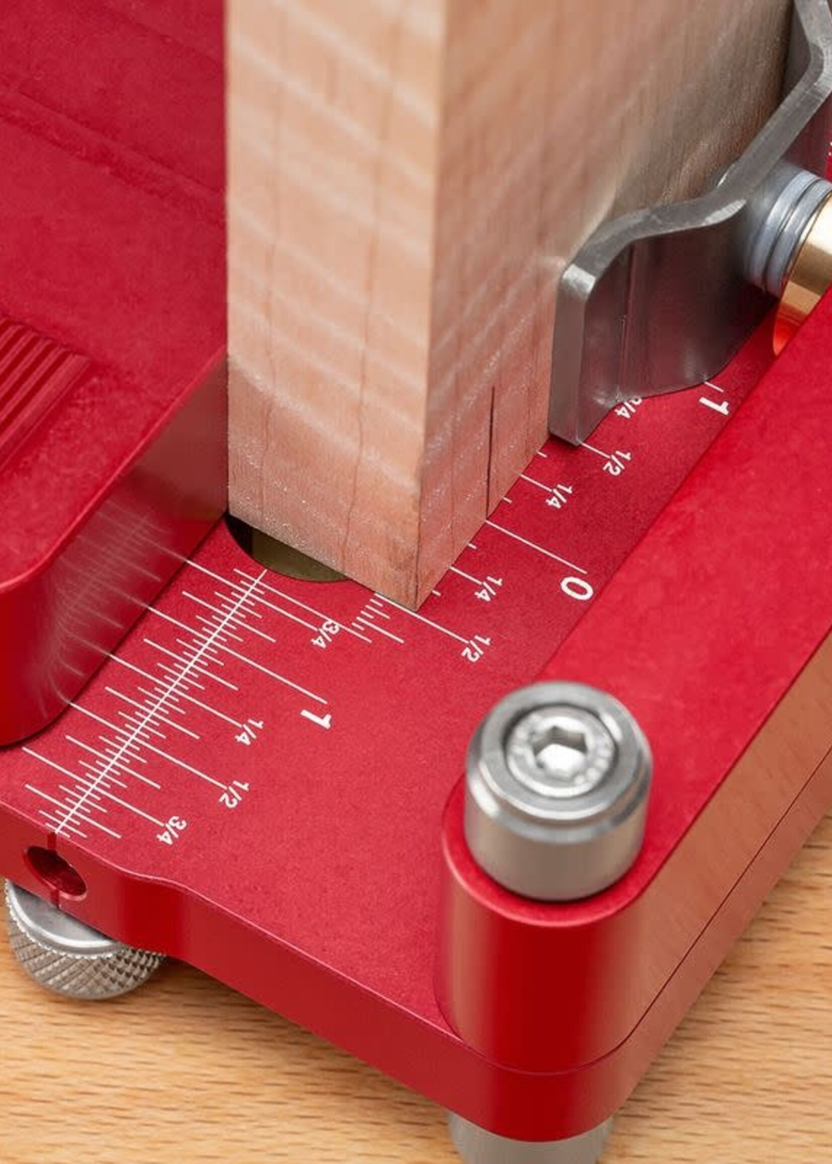 Woodpeckers Woodpeckers Ultimate Doweling Jig 2.0 with 3/8" and 1/4" Drill Guides and Pins in Woodpeckers Case - OneTIME Tool