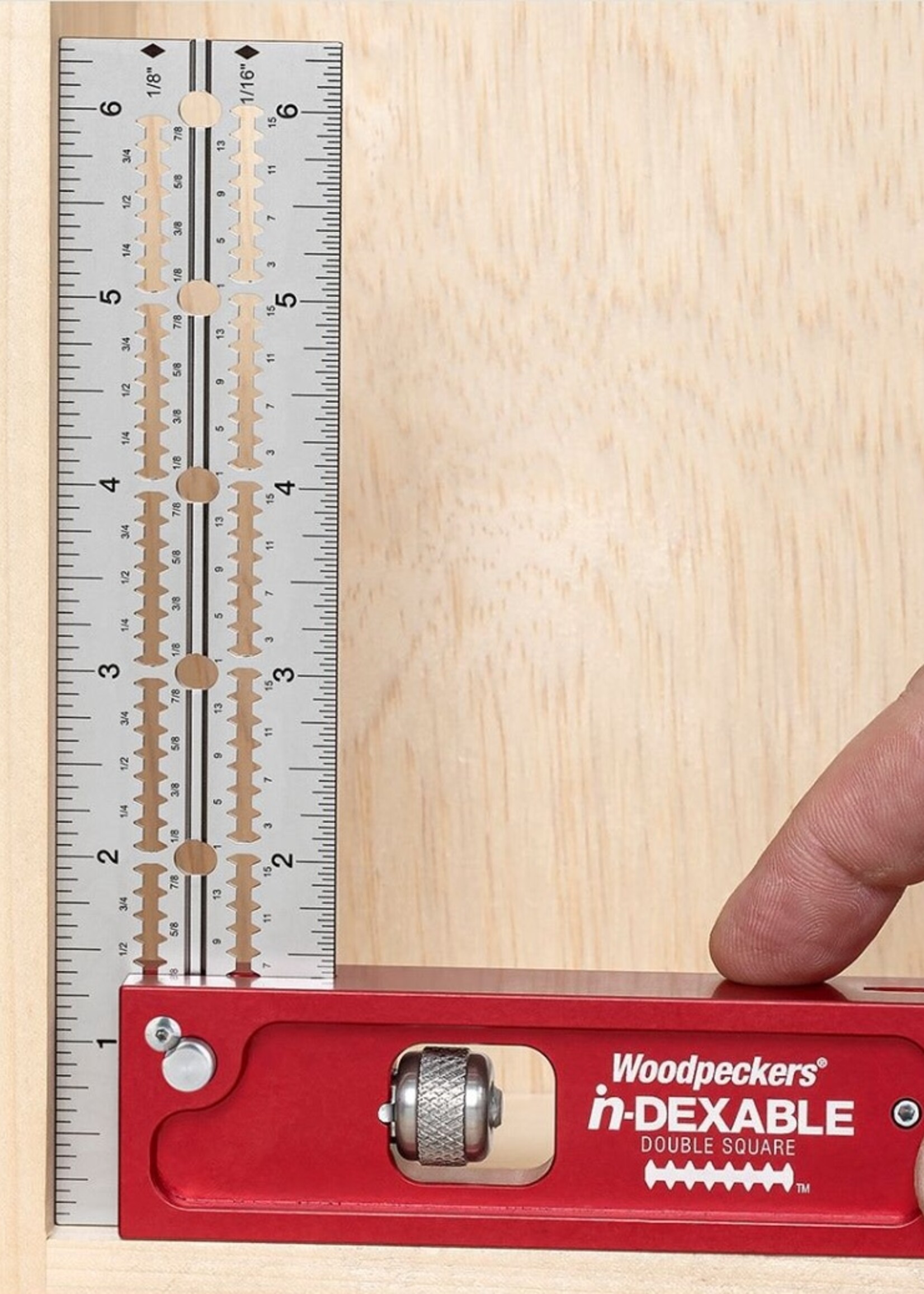 Woodpeckers Woodpeckers in-DEXABLE Square Deluxe Set of 4 with Rack-It's