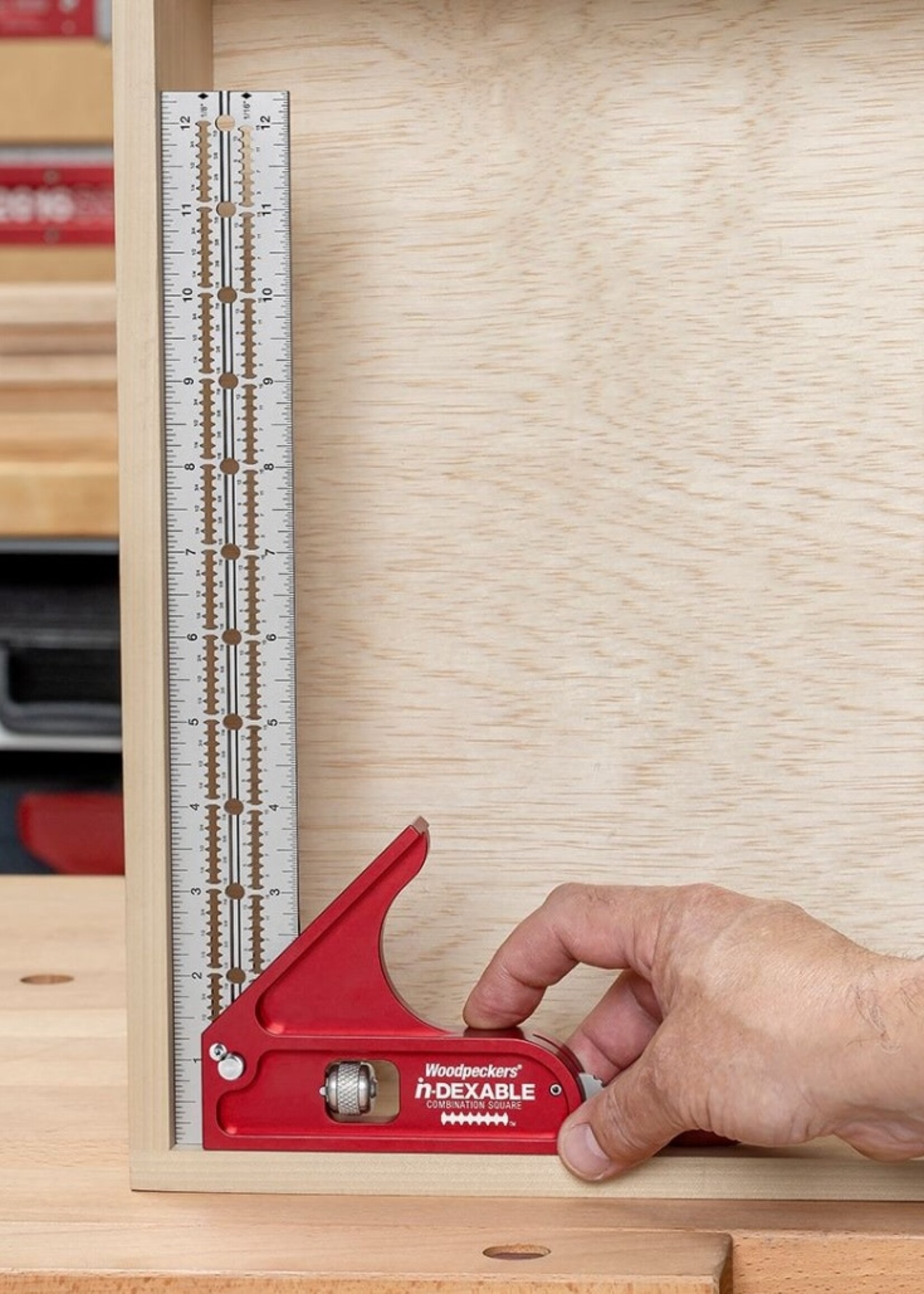 Woodpeckers Woodpeckers in-DEXABLE Square Deluxe Set of 4 with Rack-It's