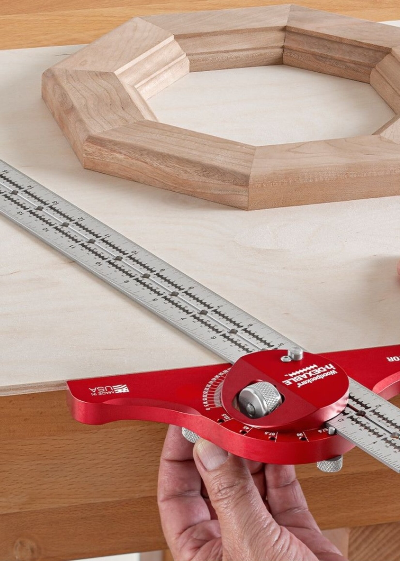 Woodpeckers Woodpeckers in-DEXABLE Square Deluxe Set of 4 with Rack-It's